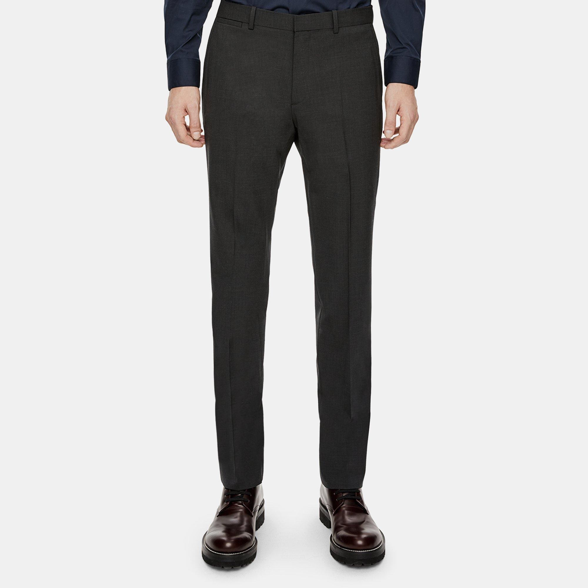 Theory Straight Pant in Stretch Wool