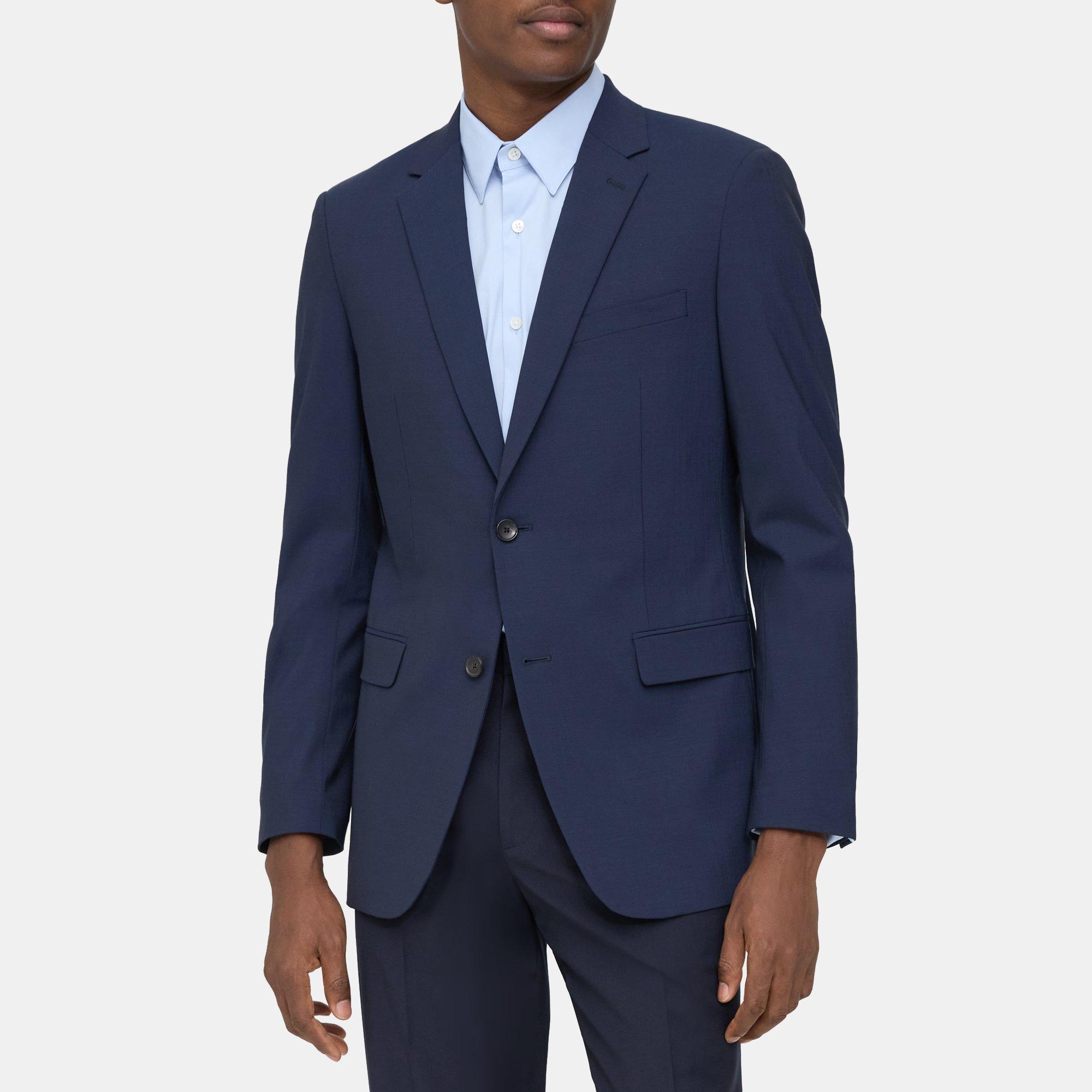 Howell Wool Stretch Blue Blazer