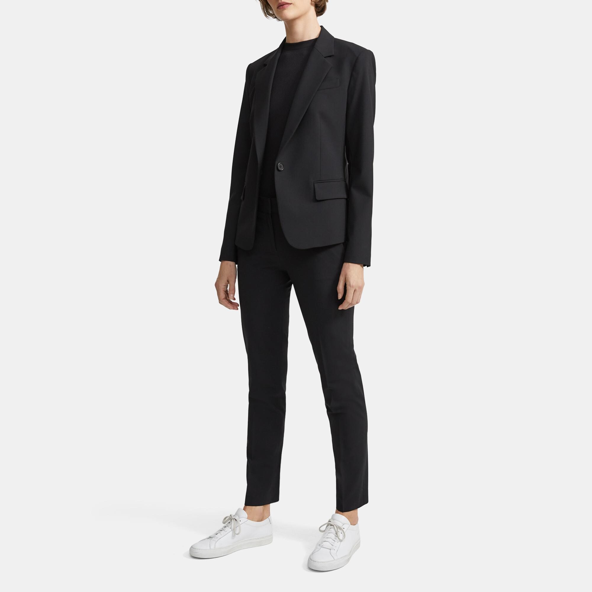 Theory Women's Gabe Urban Button Blazer