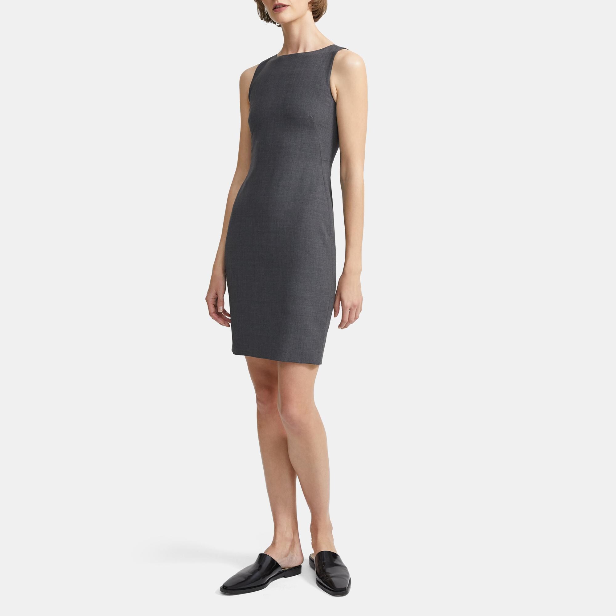 Stretch Wool Dress | Theory