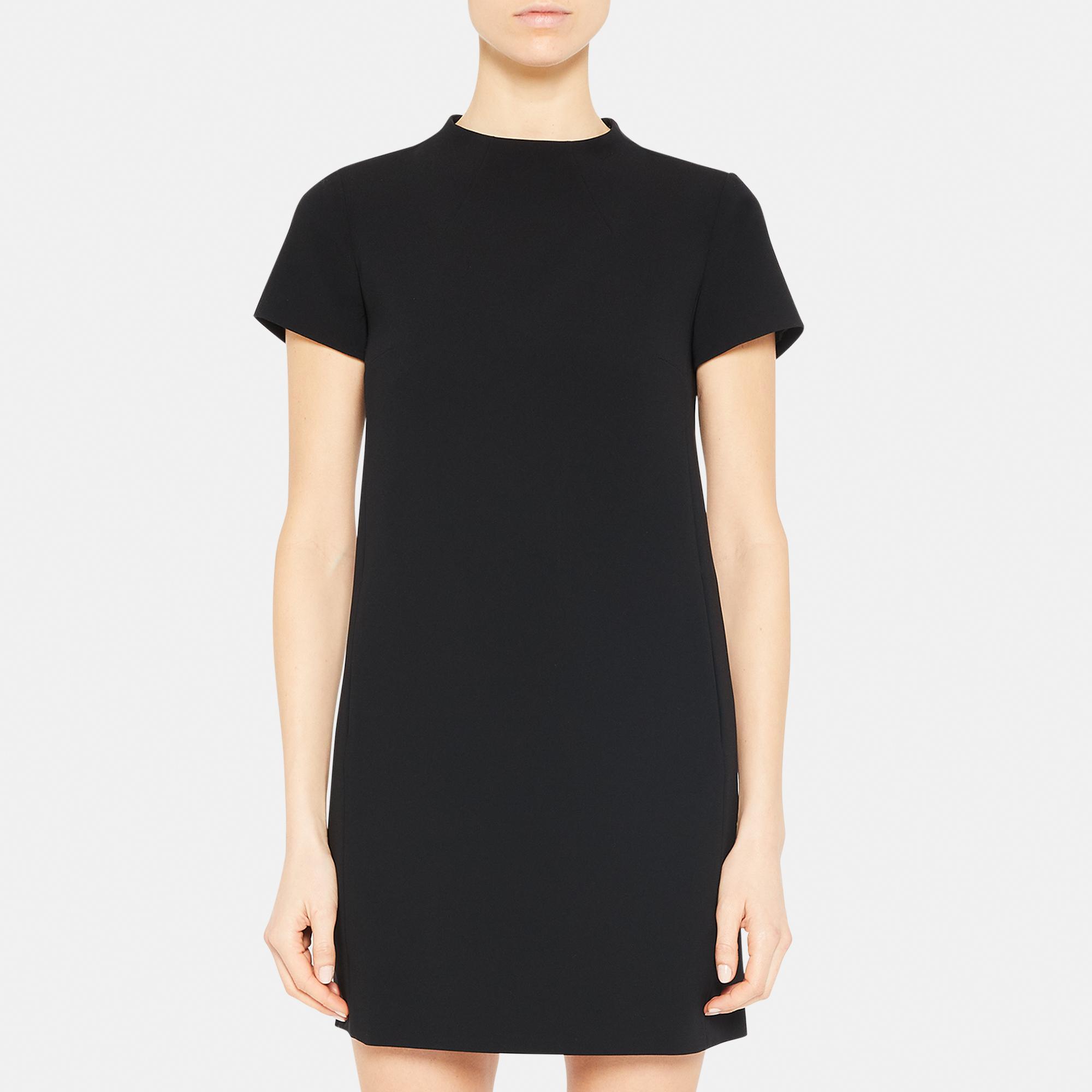 Theory Outlet Official Site | Mockneck Shift Dress