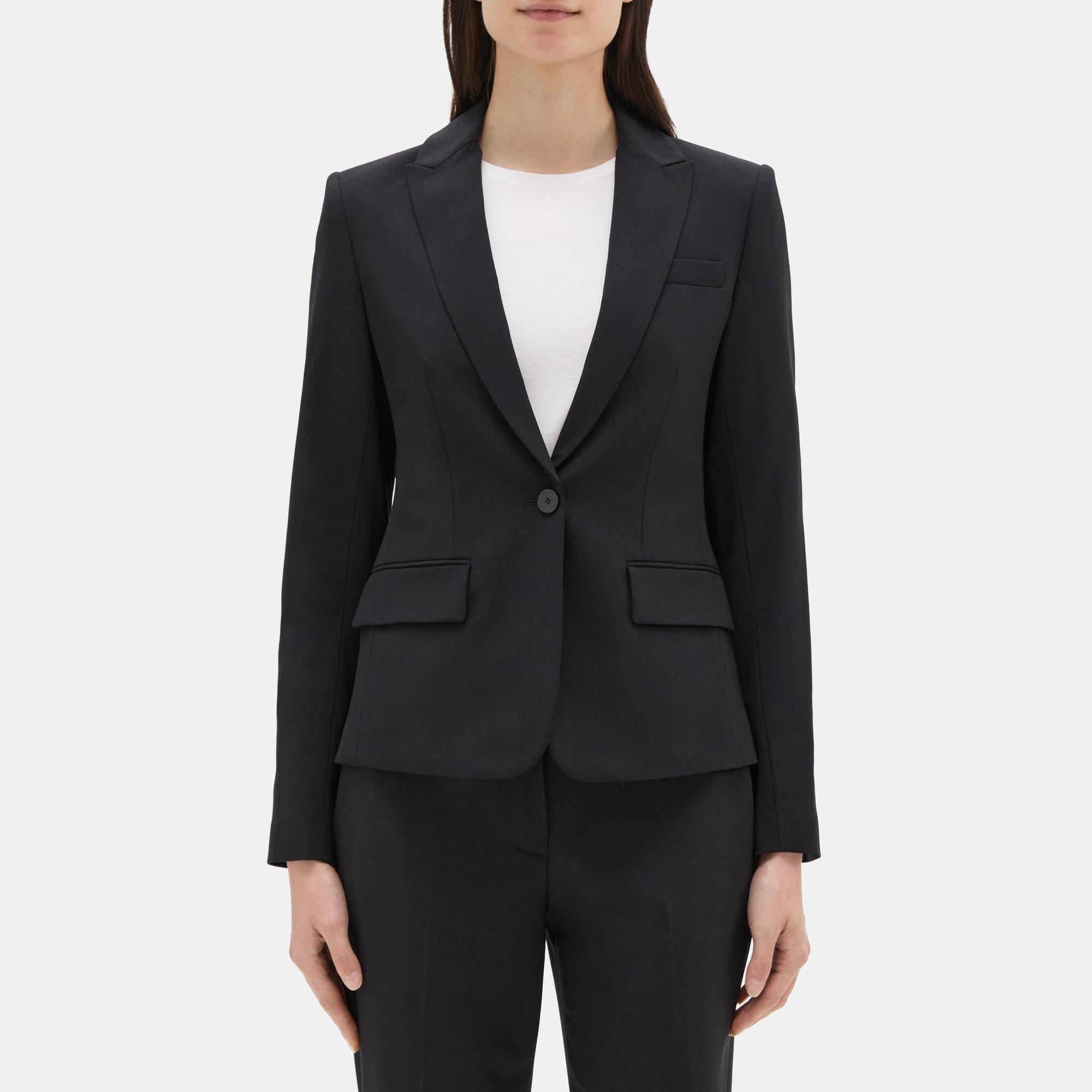 Slim-Fit Blazer in Sevona Stretch Wool