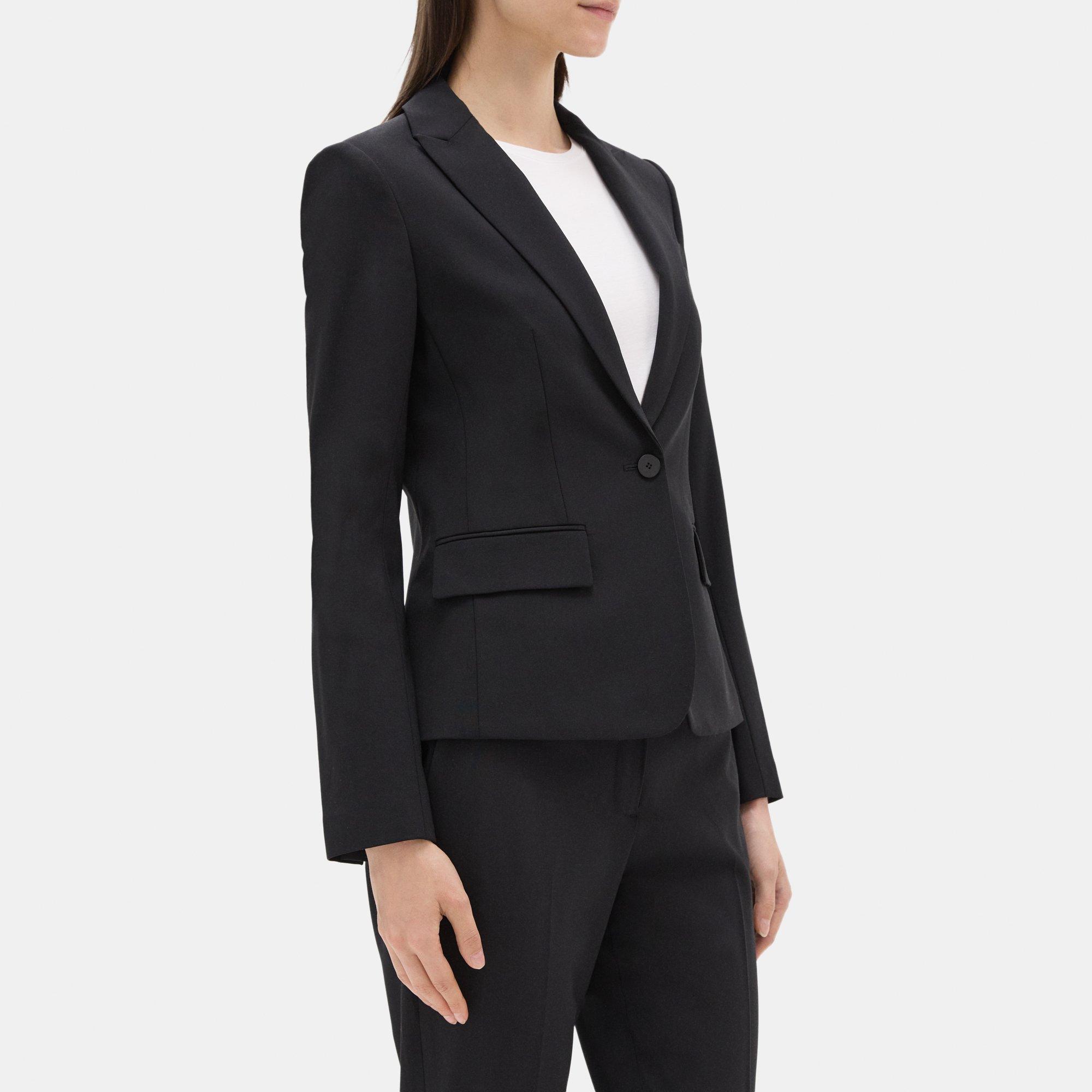 Slim-Fit Blazer in Sevona Stretch Wool