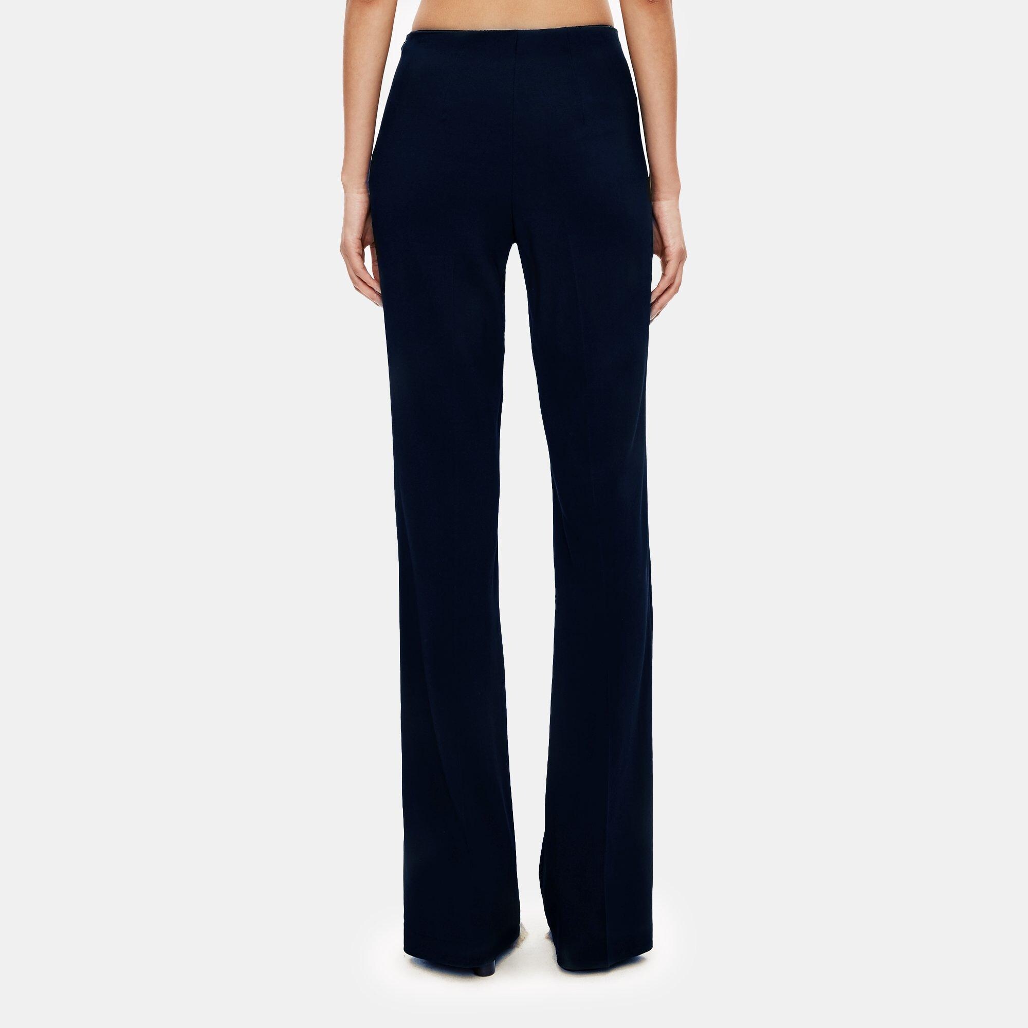 Flared Pant in Crepe