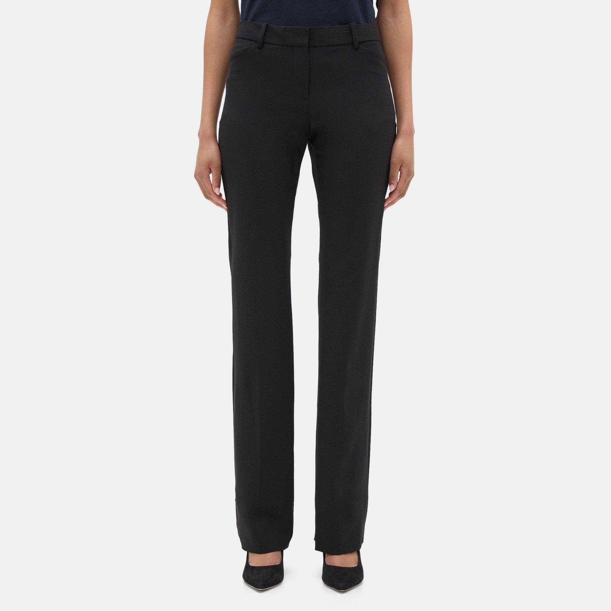 Sevona Stretch Wool Tailored Pant | Theory Outlet