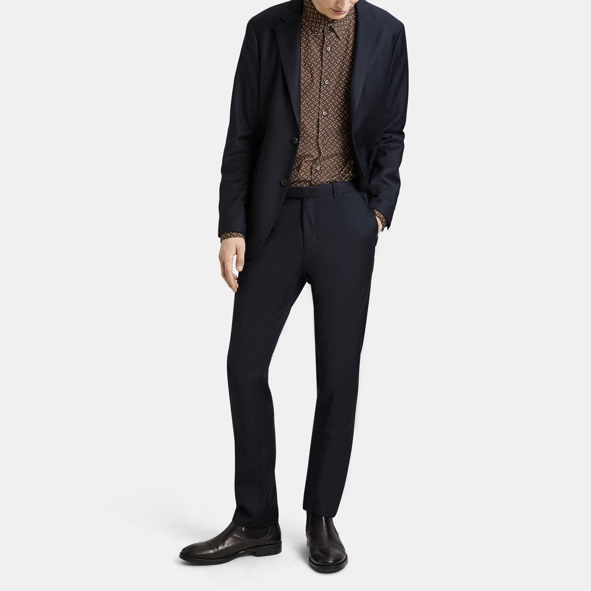 Theory Outlet Official Site Simons Jacket in Tailored Flannel