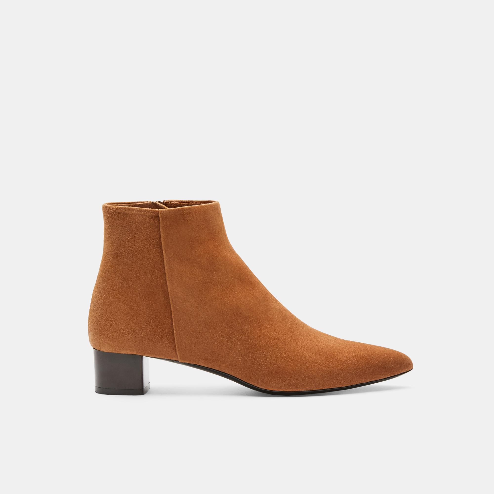 Theory Suede Short Boot