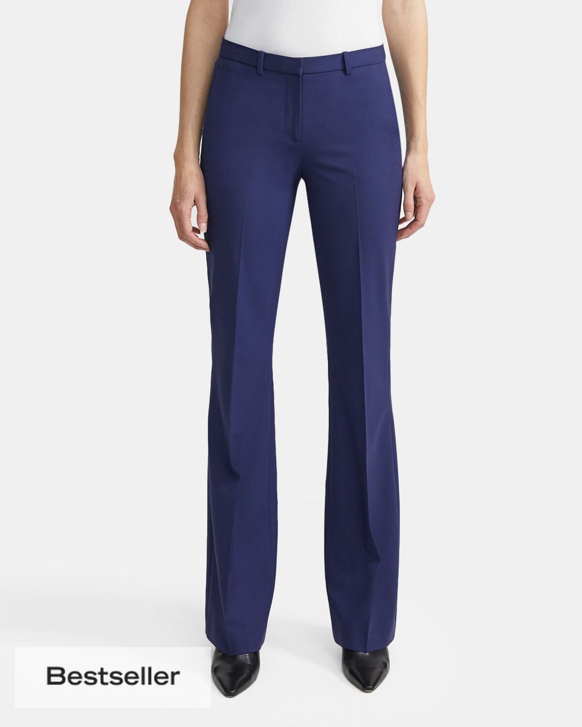 Flare Pant in Stretch Wool