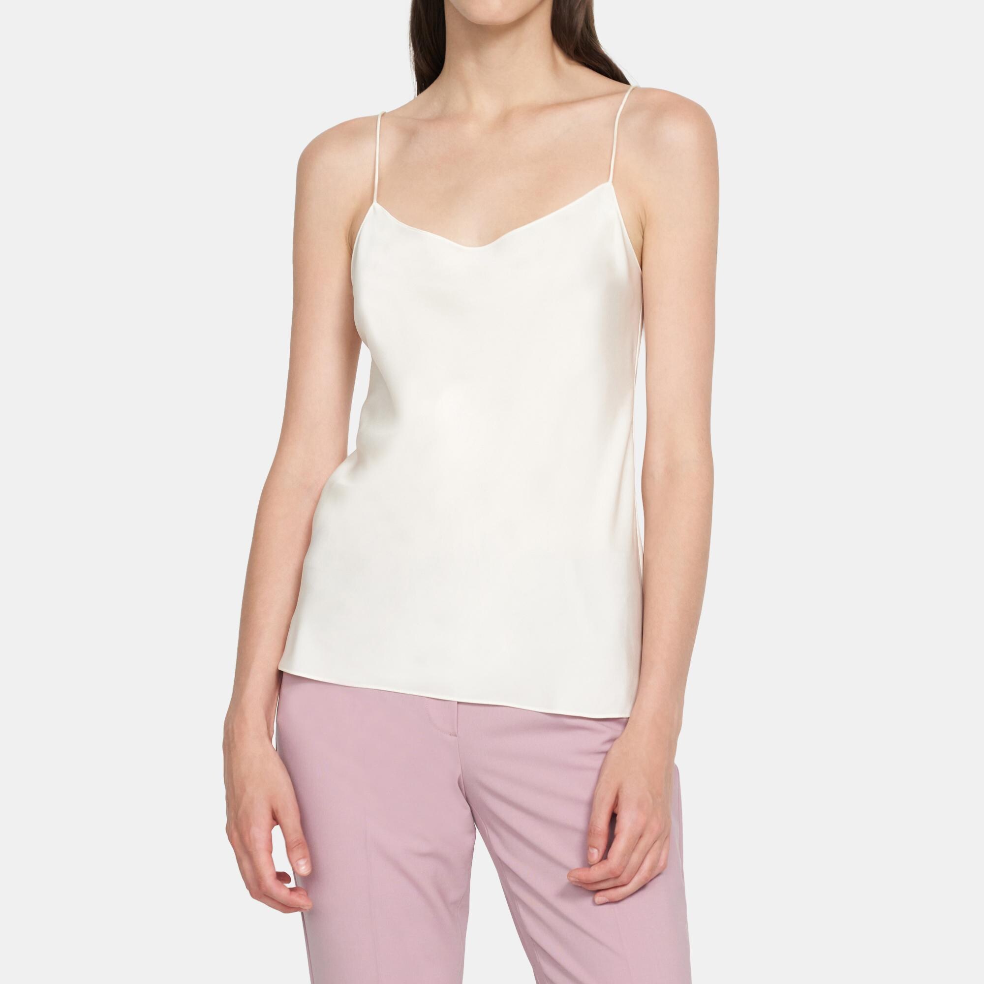 Stretch Silk Slip Camisole