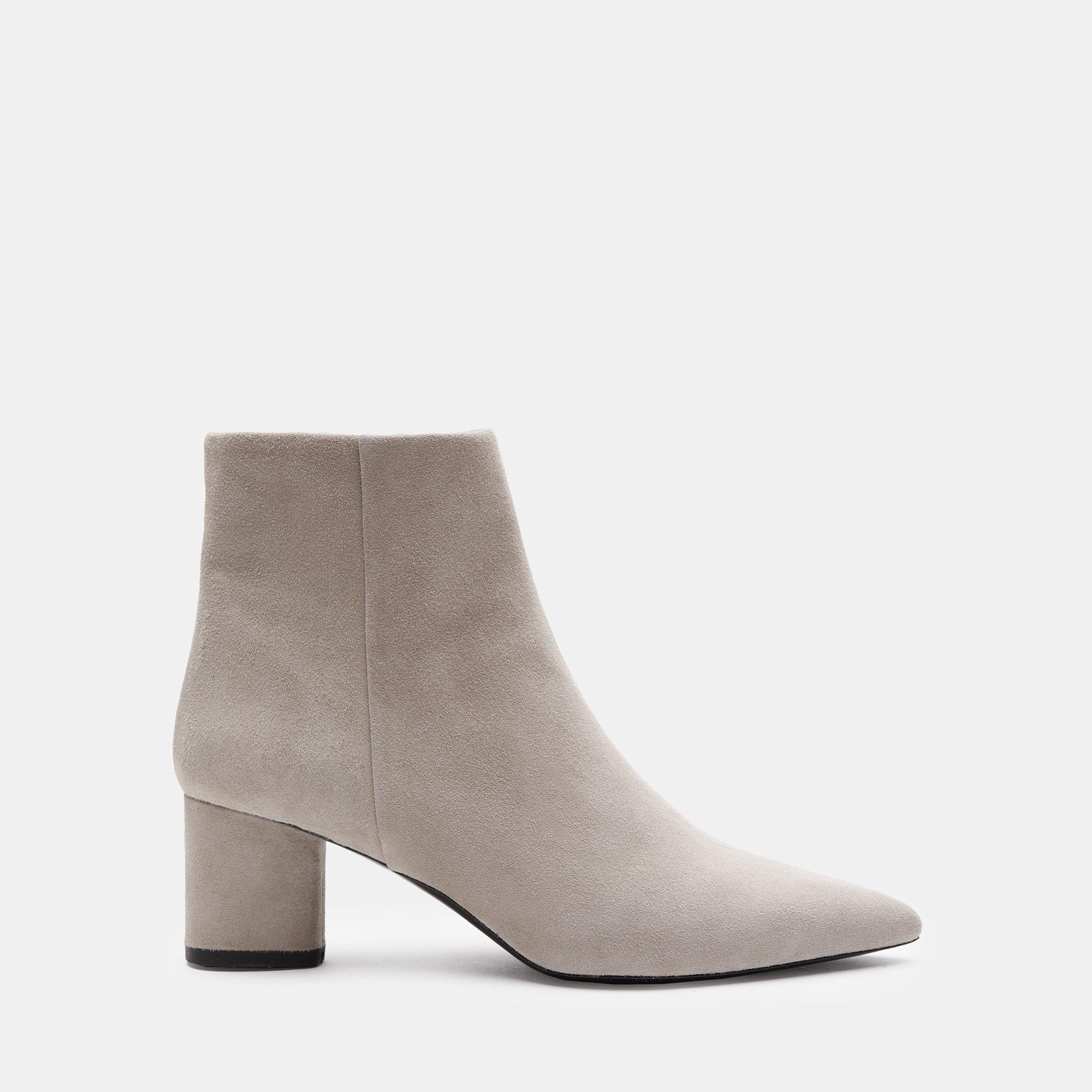 Theory Outlet Official Site | Suede Heel Boot