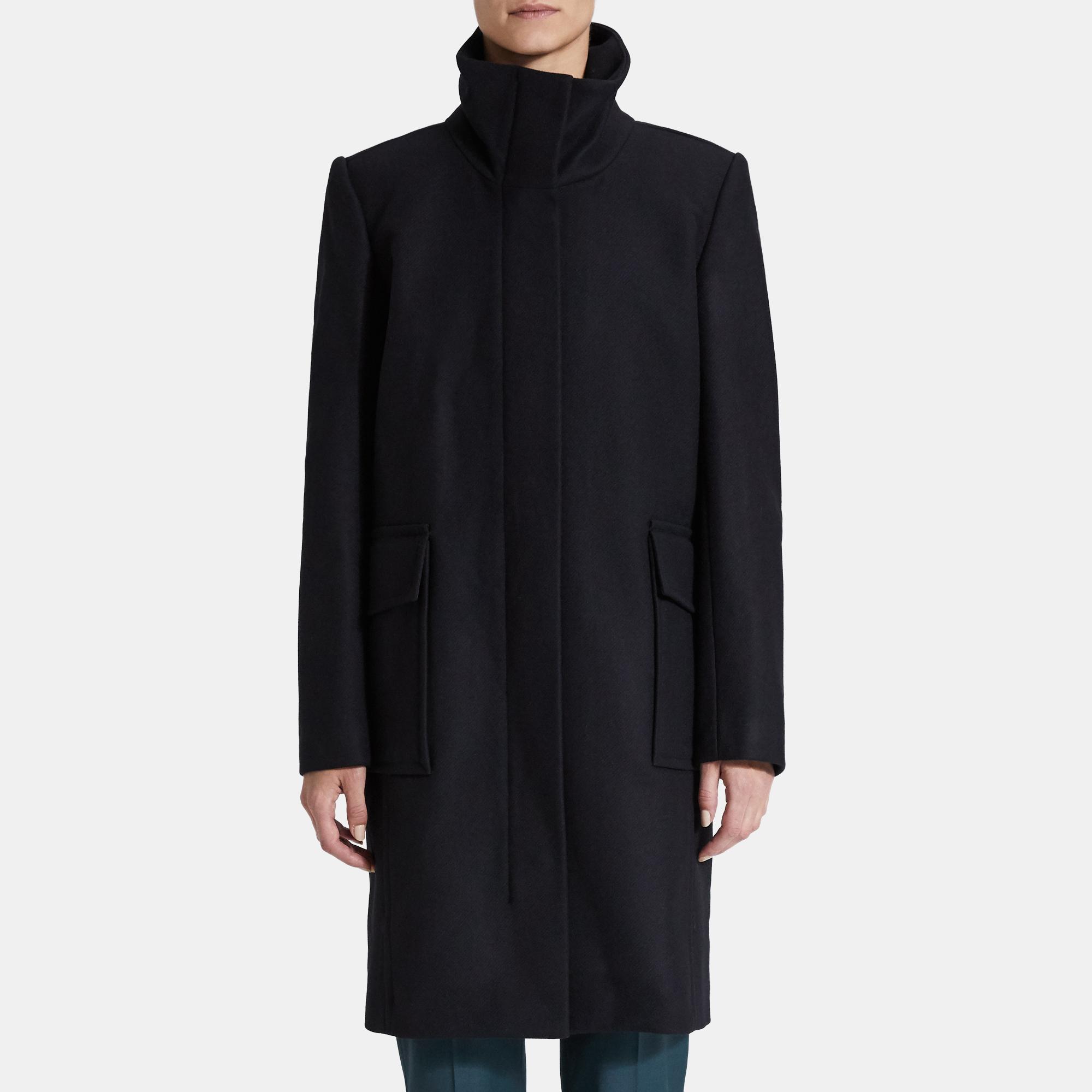 Cheago funnel neck shop coat