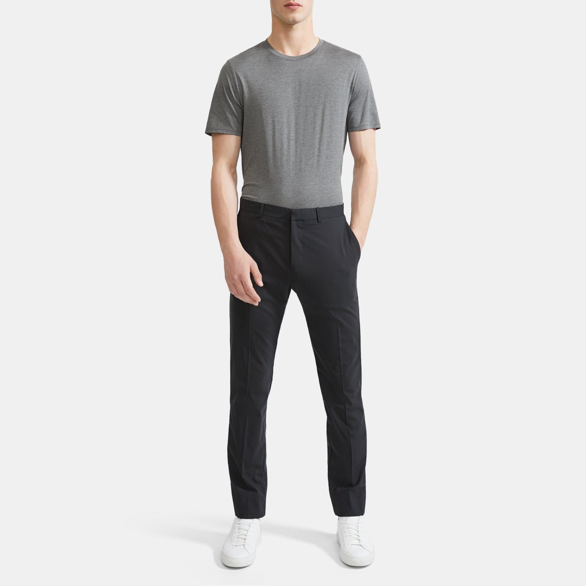 Stretch Wool Slim Pant | Theory Outlet