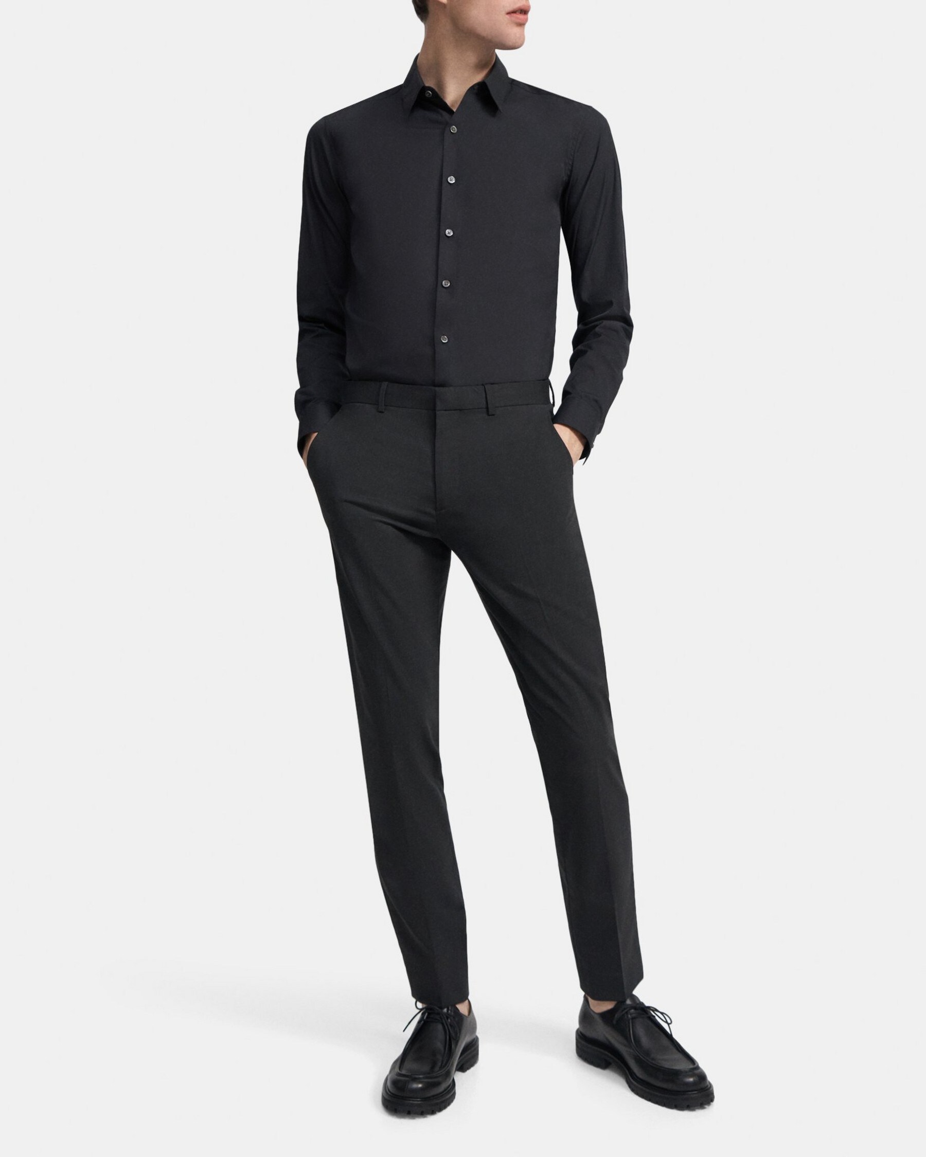 Theory Slim Pant in Stretch Wool
