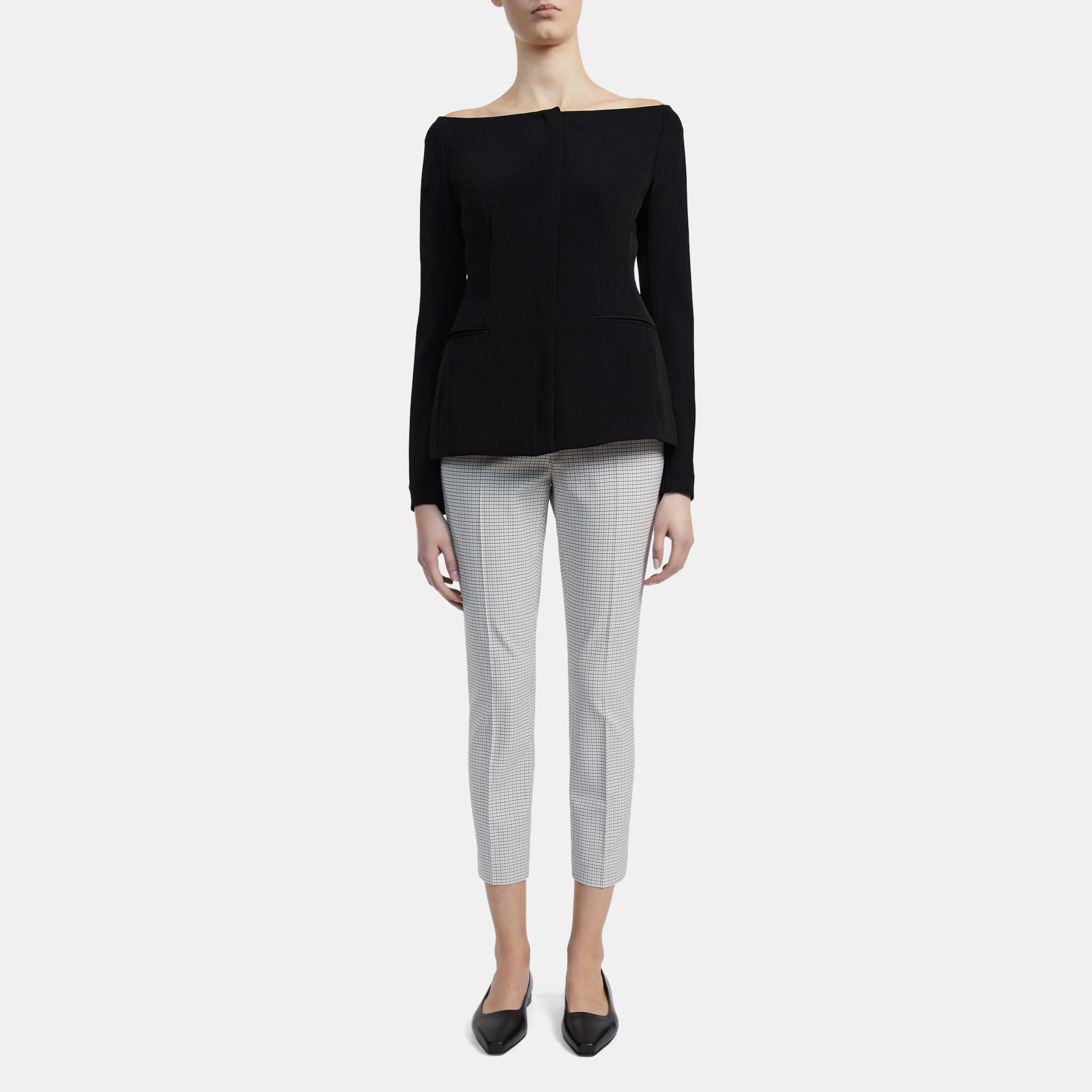 Theory off hot sale shoulder jacket