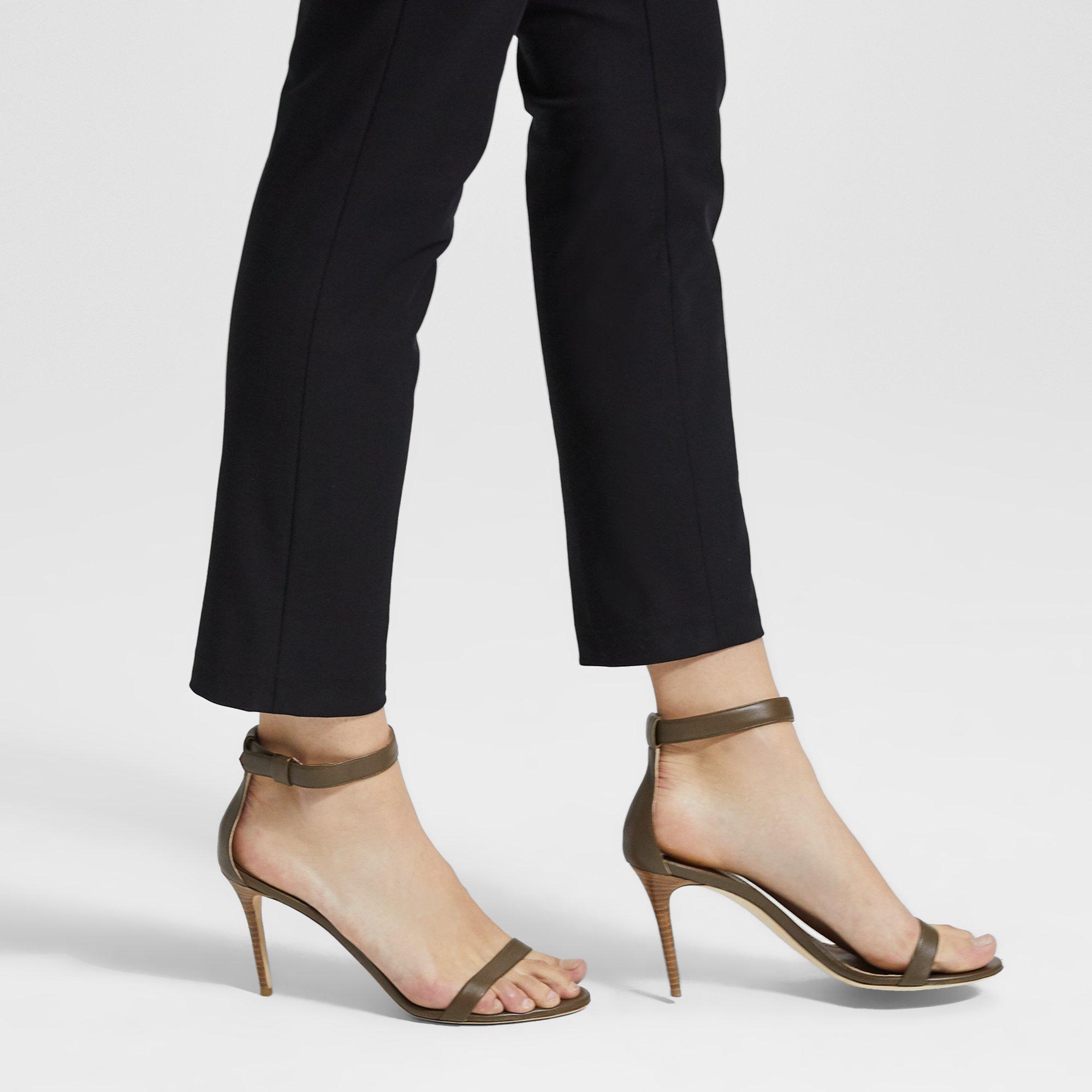 Theory Nappa High Heel Sandal