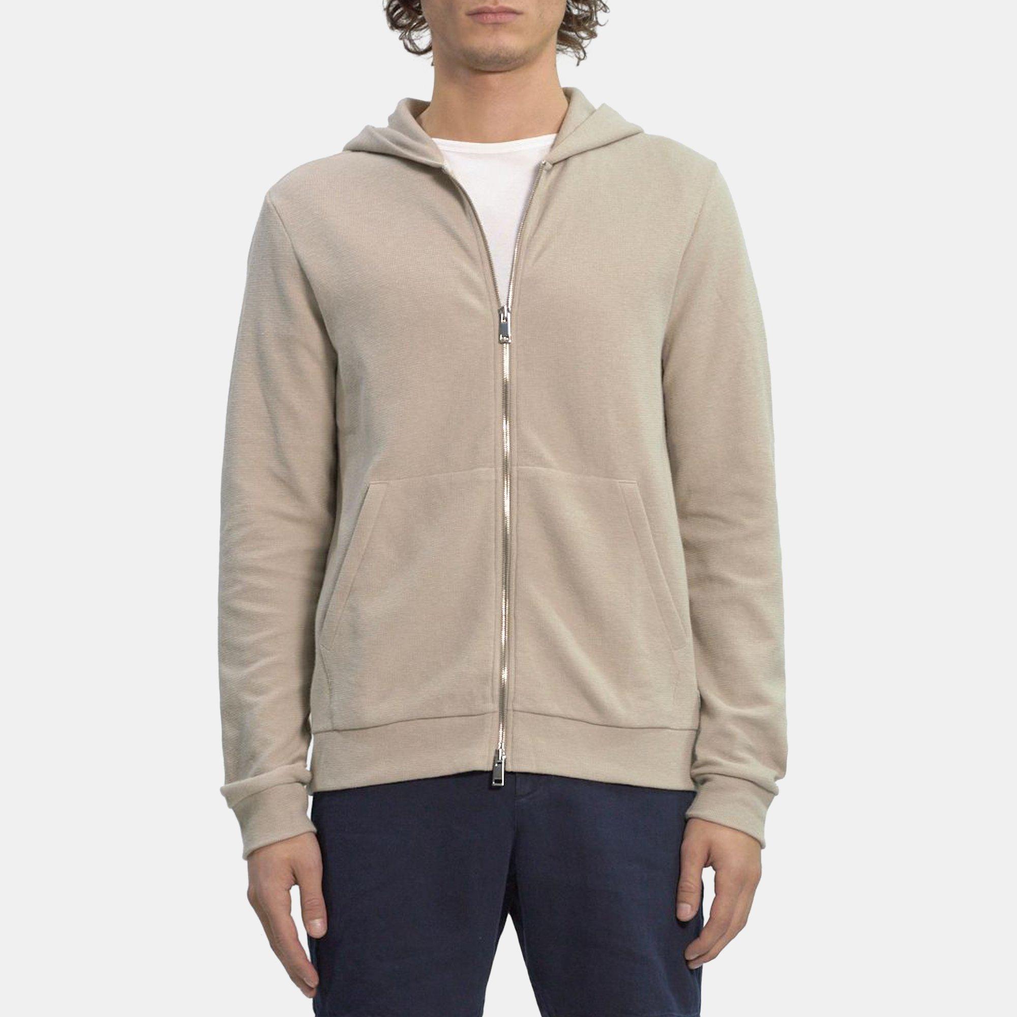 Theory long-sleeve zip-up Hoodie - Farfetch