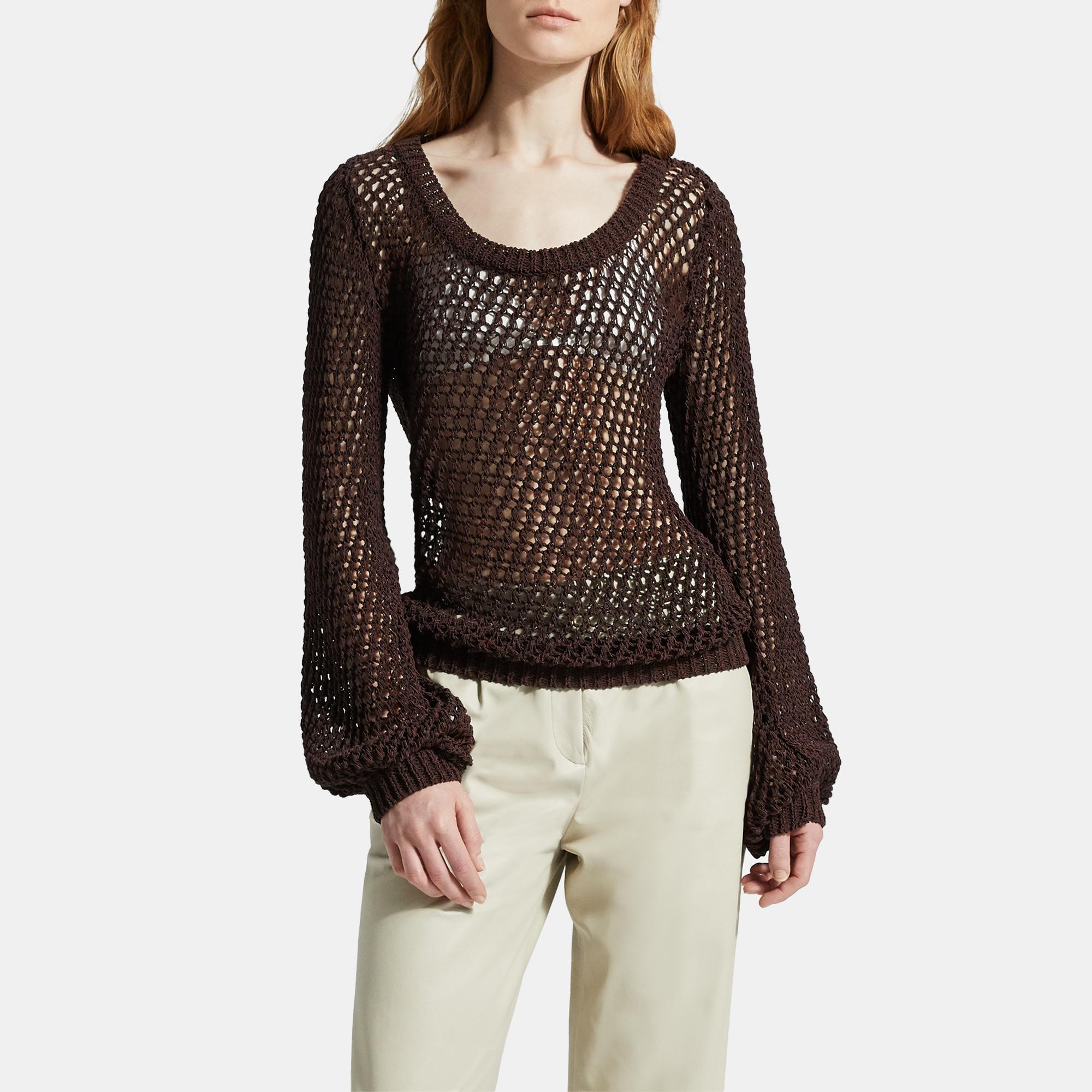 MESH PULLOVER Theory Outlet