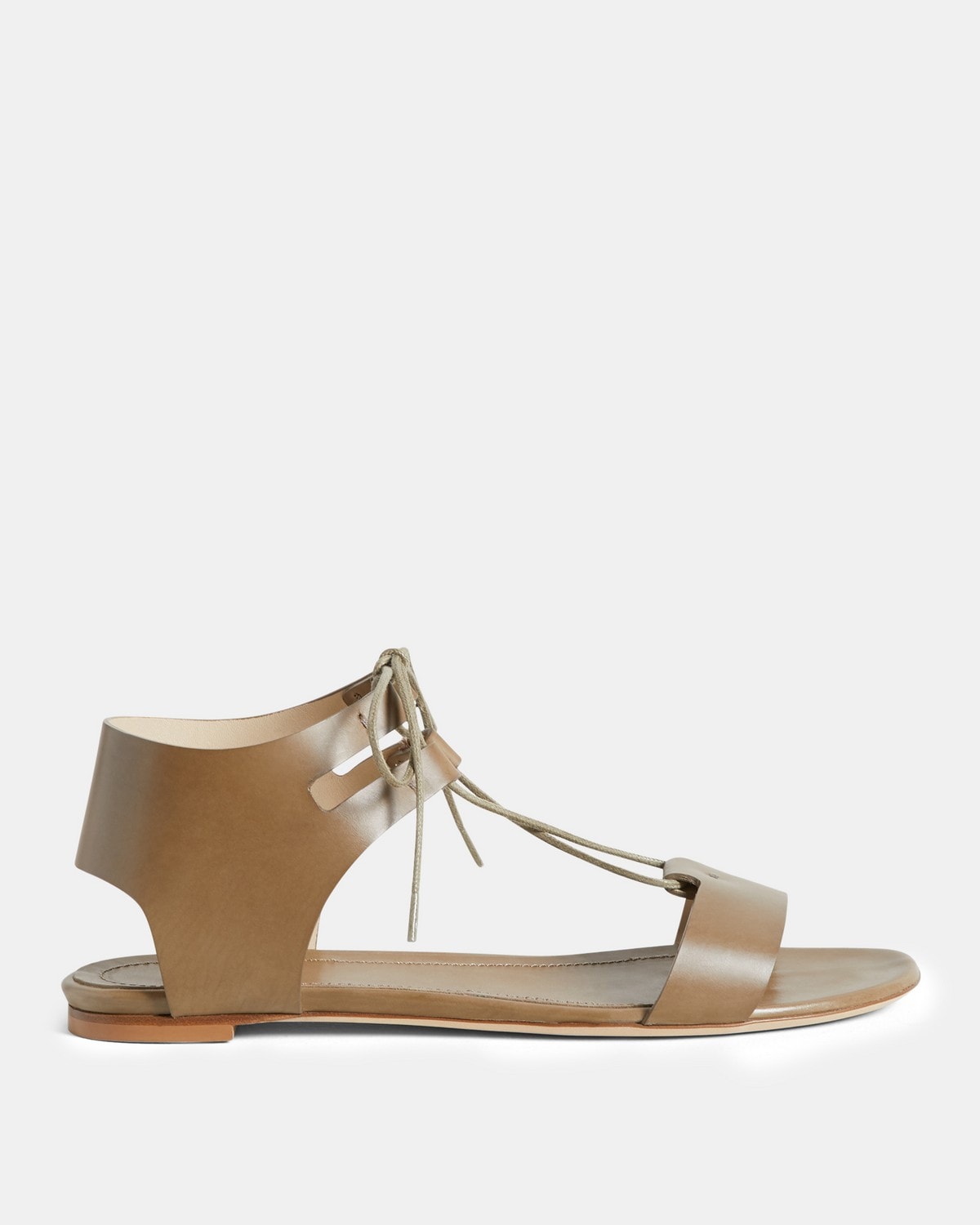 Theory Laced Sandal in Leather