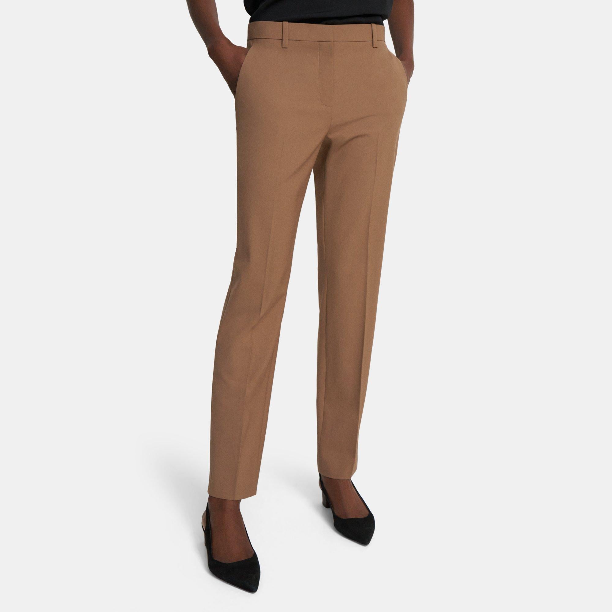 NWT -- Talbots Chestnut Brown Stretch Trouser Pants -- 6 – CommunityWorx  Thrift Online