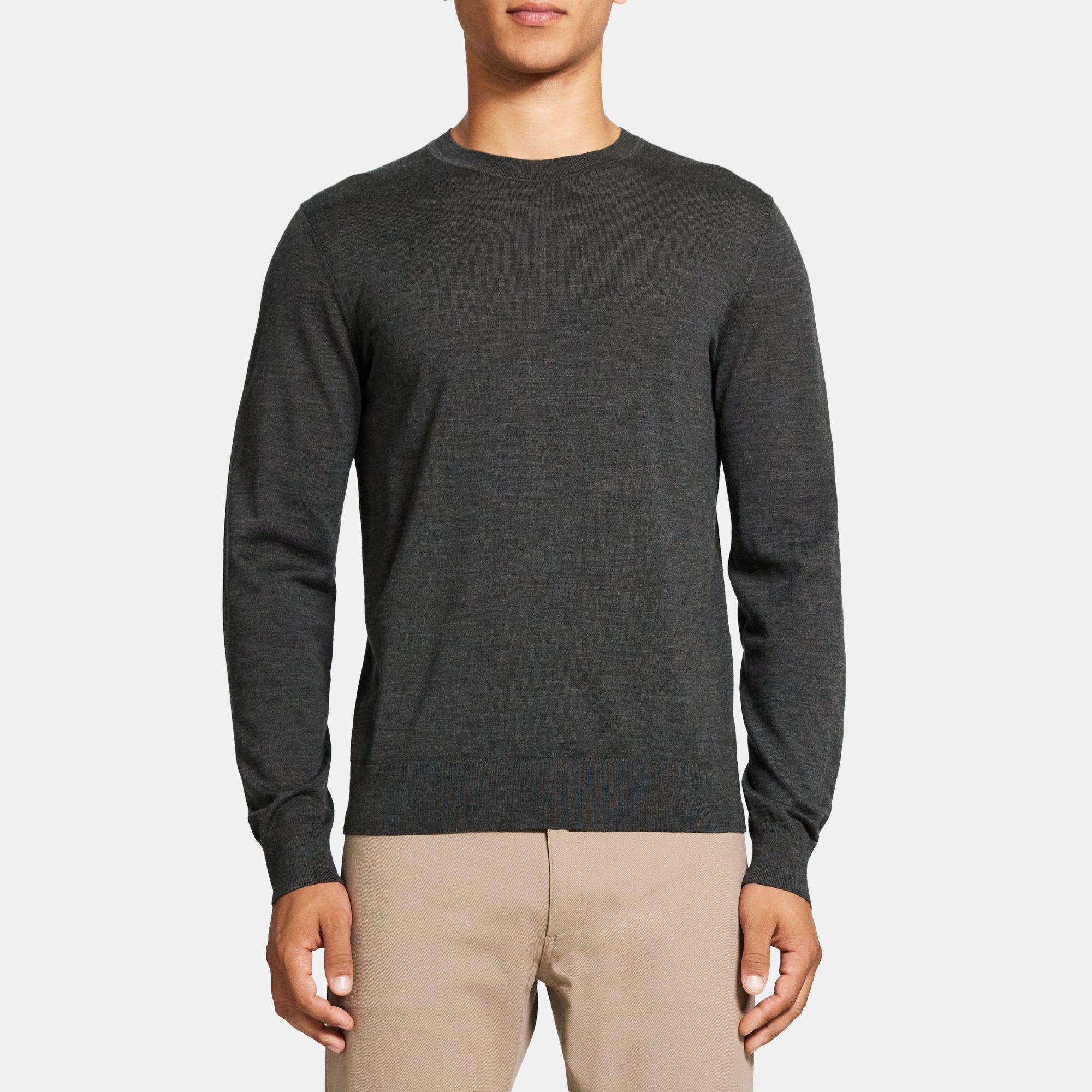 Merino Wool Crewneck Sweater | Theory Outlet