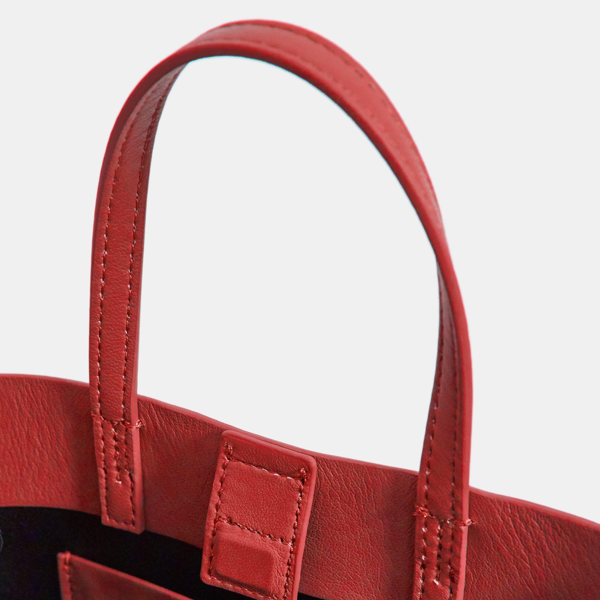 Theory Outlet Official Site Mini Tote Bag in Leather