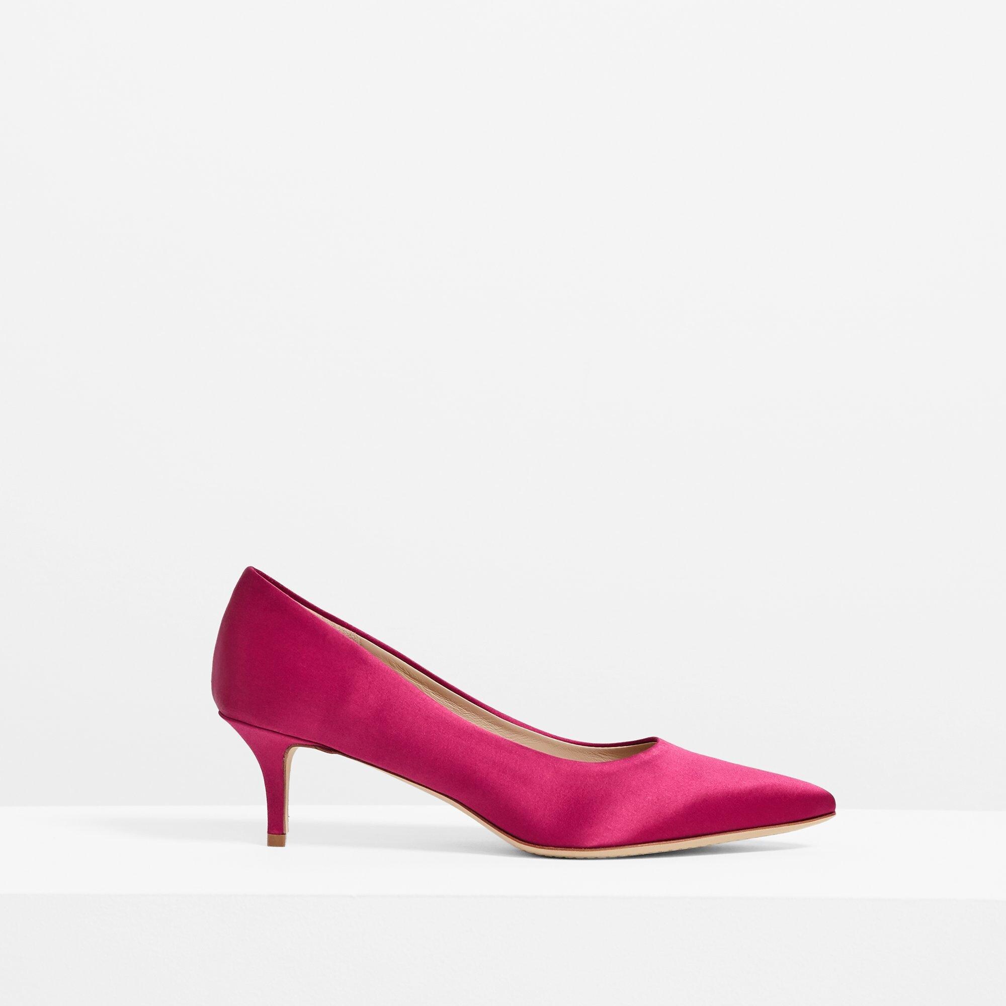 KITTEN HEEL PUMP | Theory Outlet