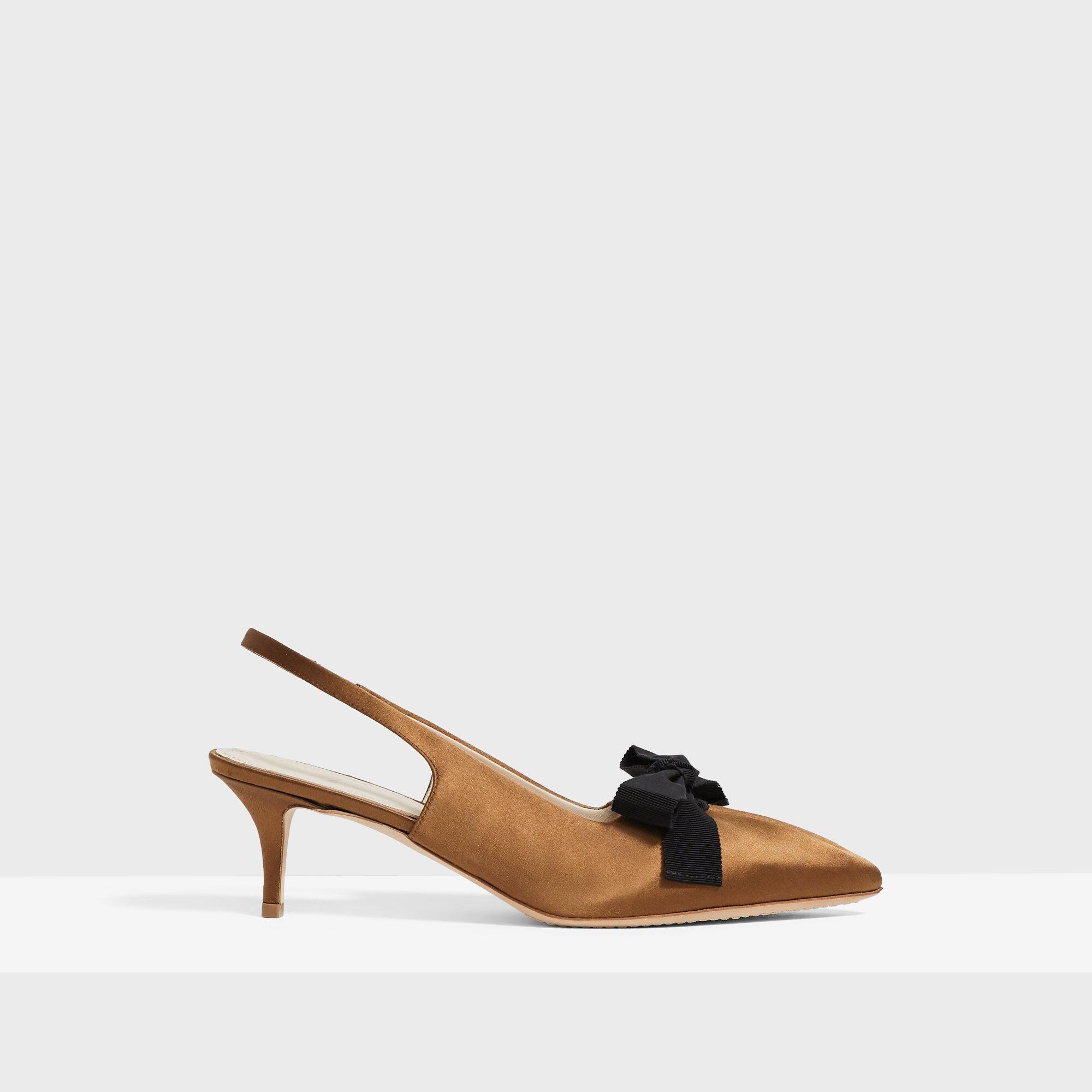 Sat Bow Slingback | Theory Outlet