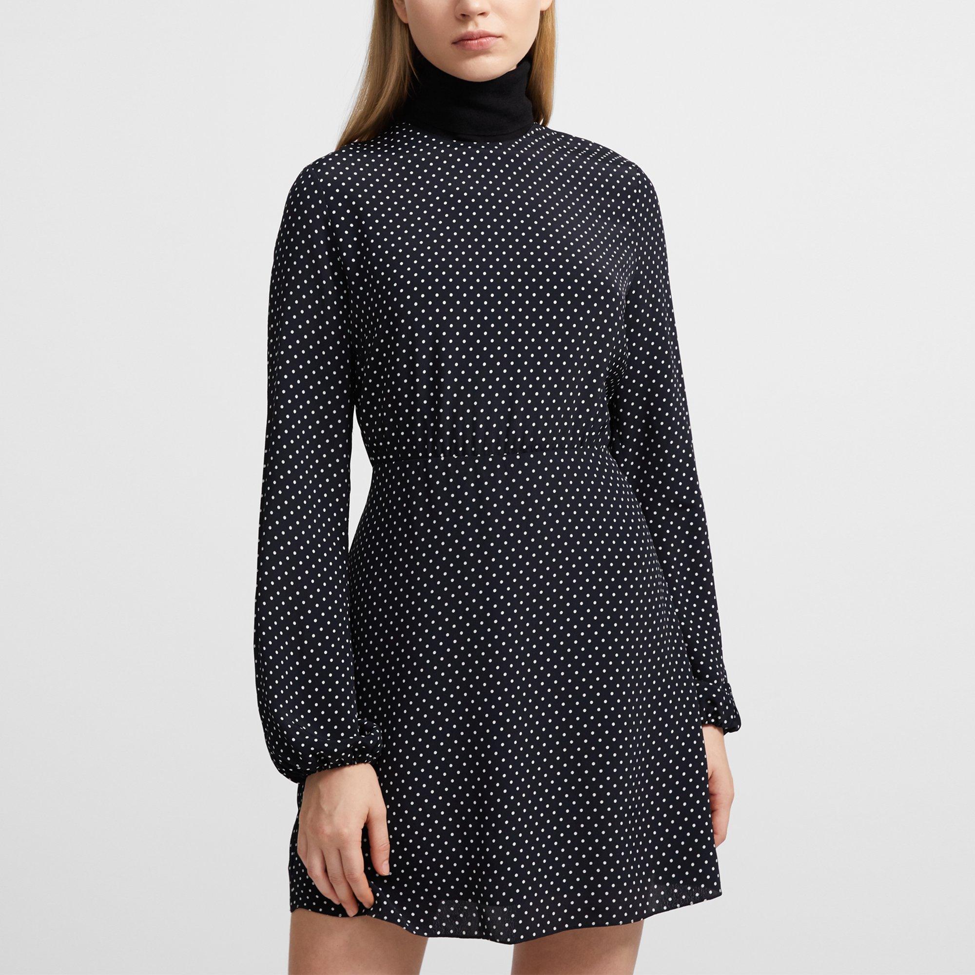 Theory polka sale dot dress