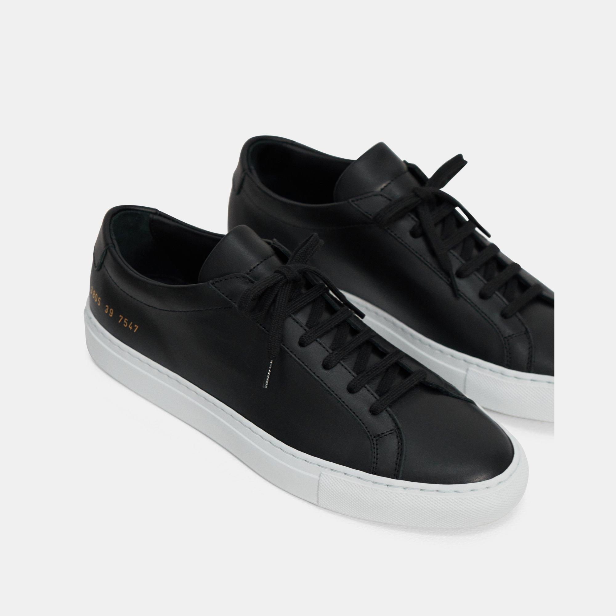 Black Common Projects Women s Original Achilles Sneakers Theory