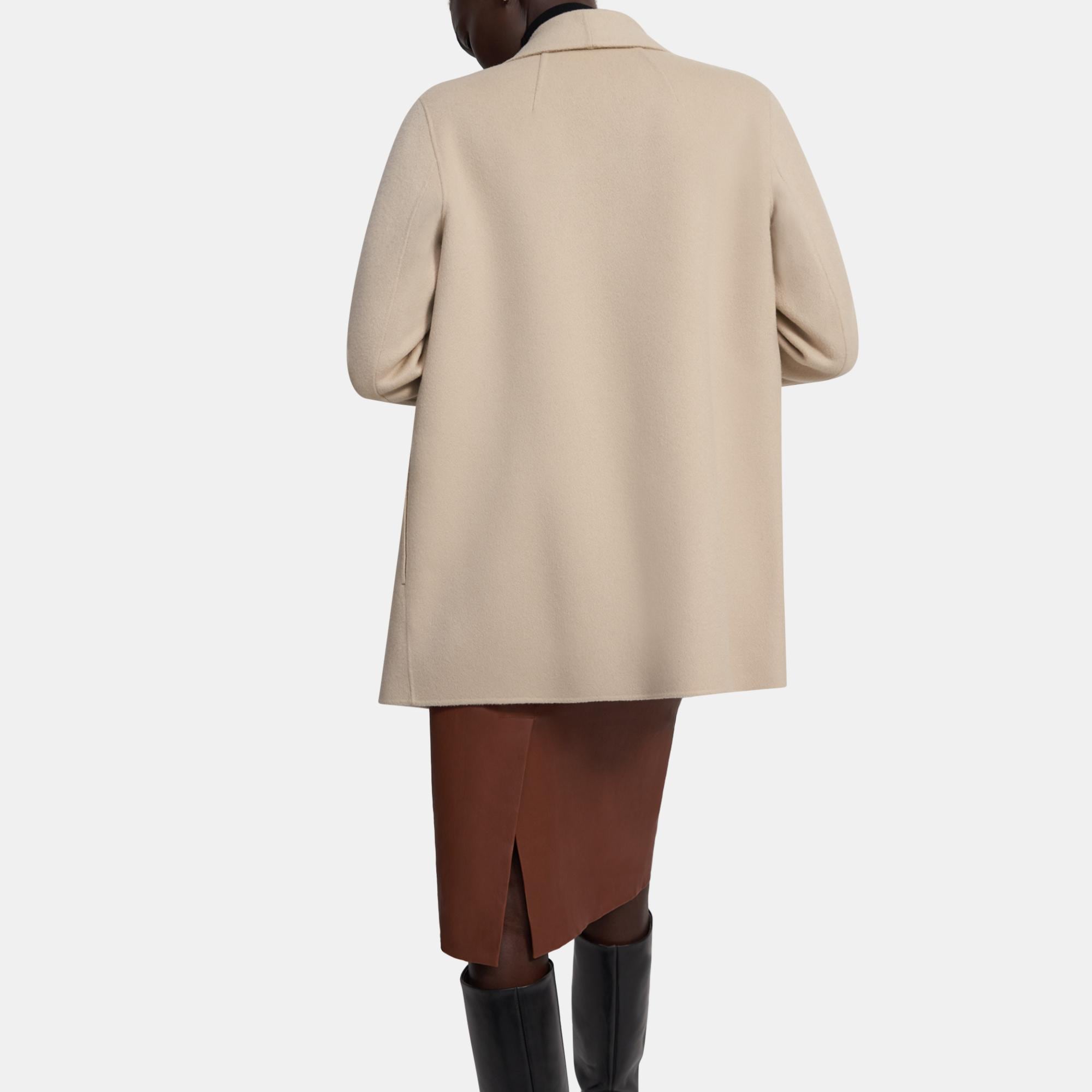 Theory Outlet Official Site | Shawl Jacket in Double-Face Wool-Cashmere