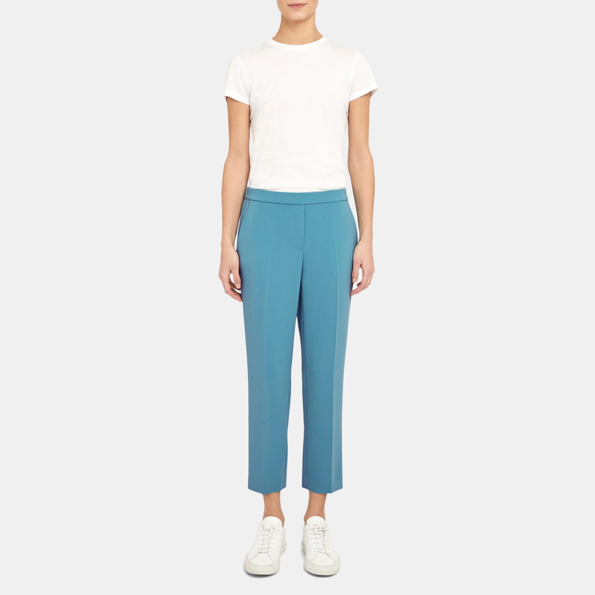 Admiral Crepe Treeca Pull-On Pant | Theory