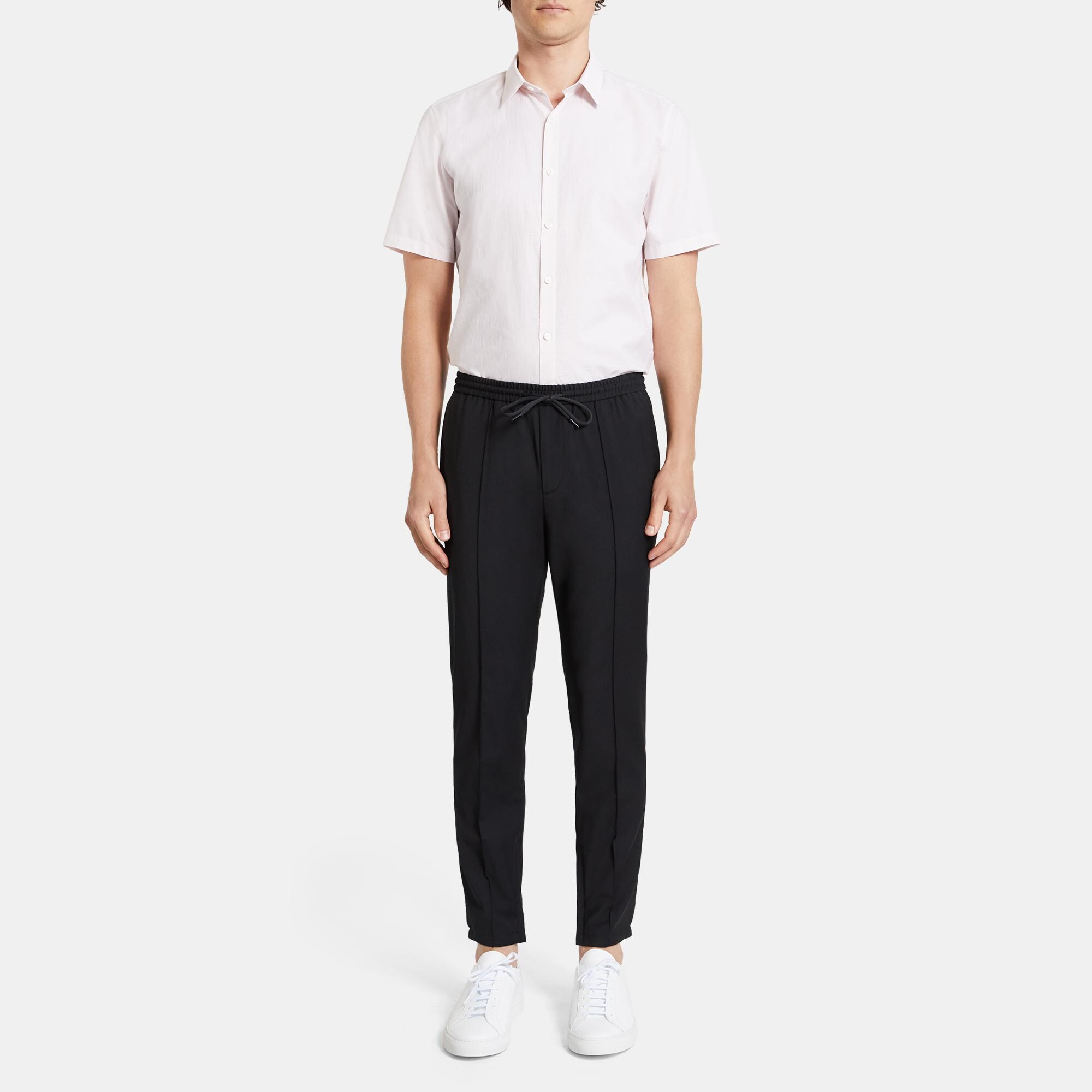 Theory Outlet Official Site | Luxe Jogger In Sartorial Stretch Wool