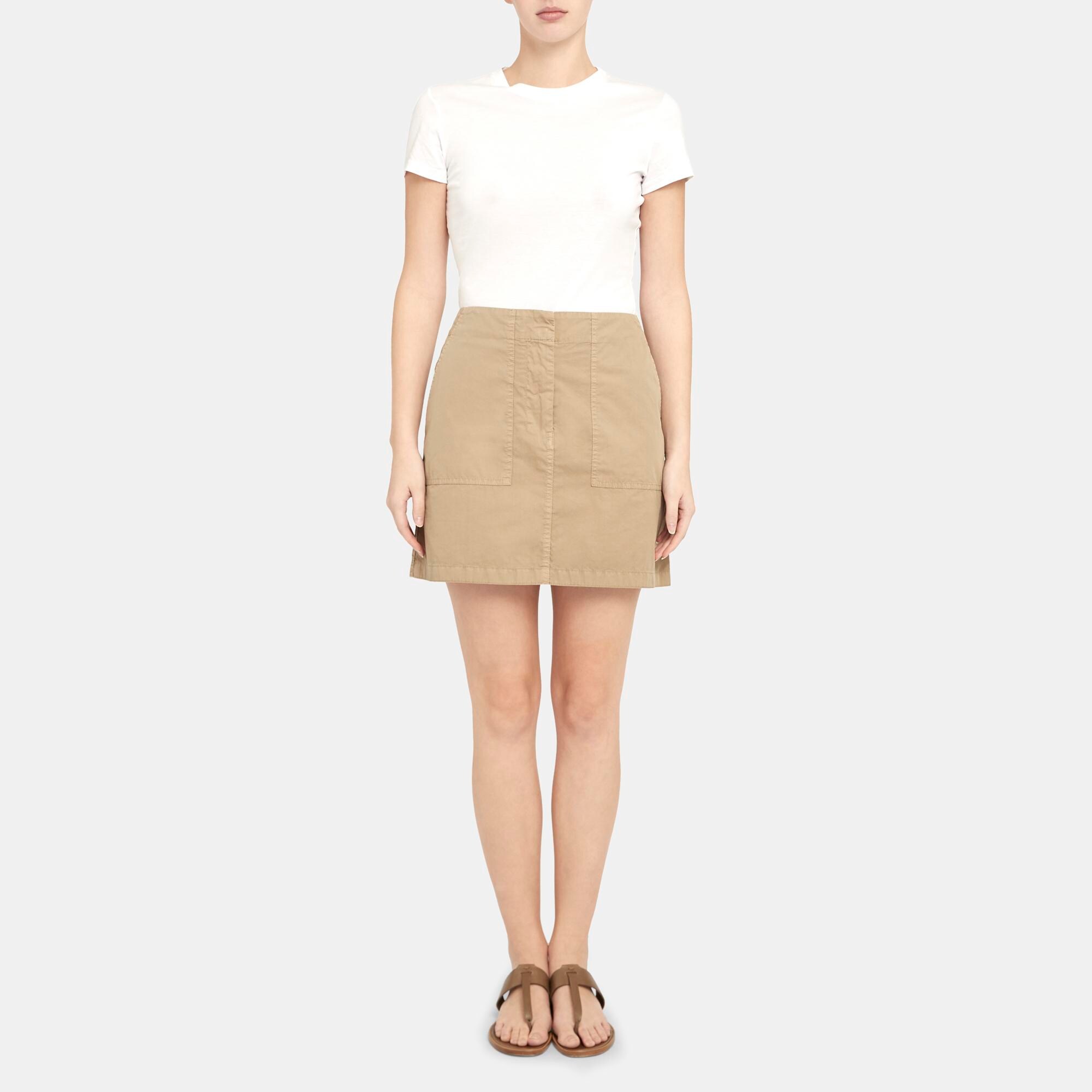 Theory 2025 utility skirt