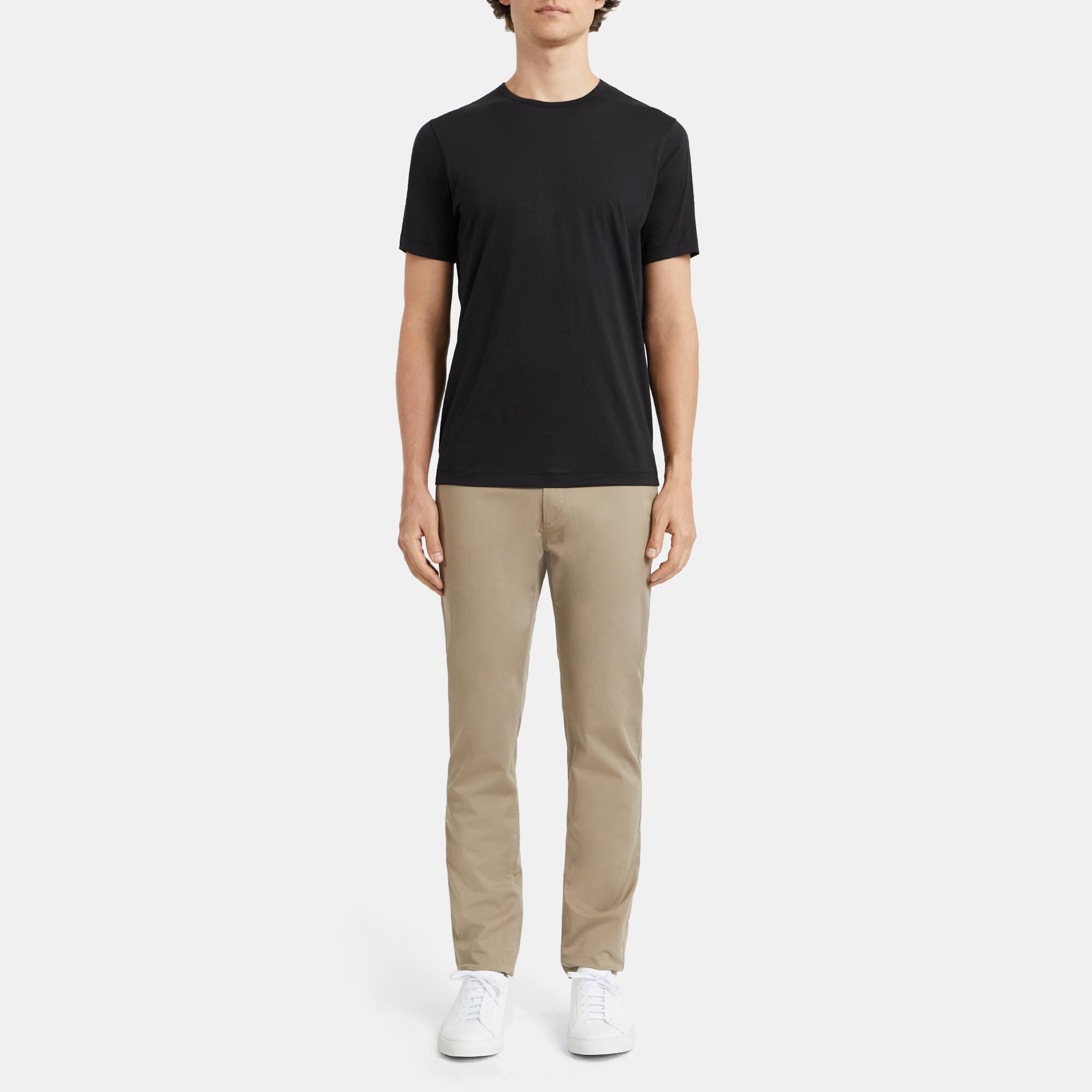 Organic Cotton Relaxed Tee | Theory Outlet