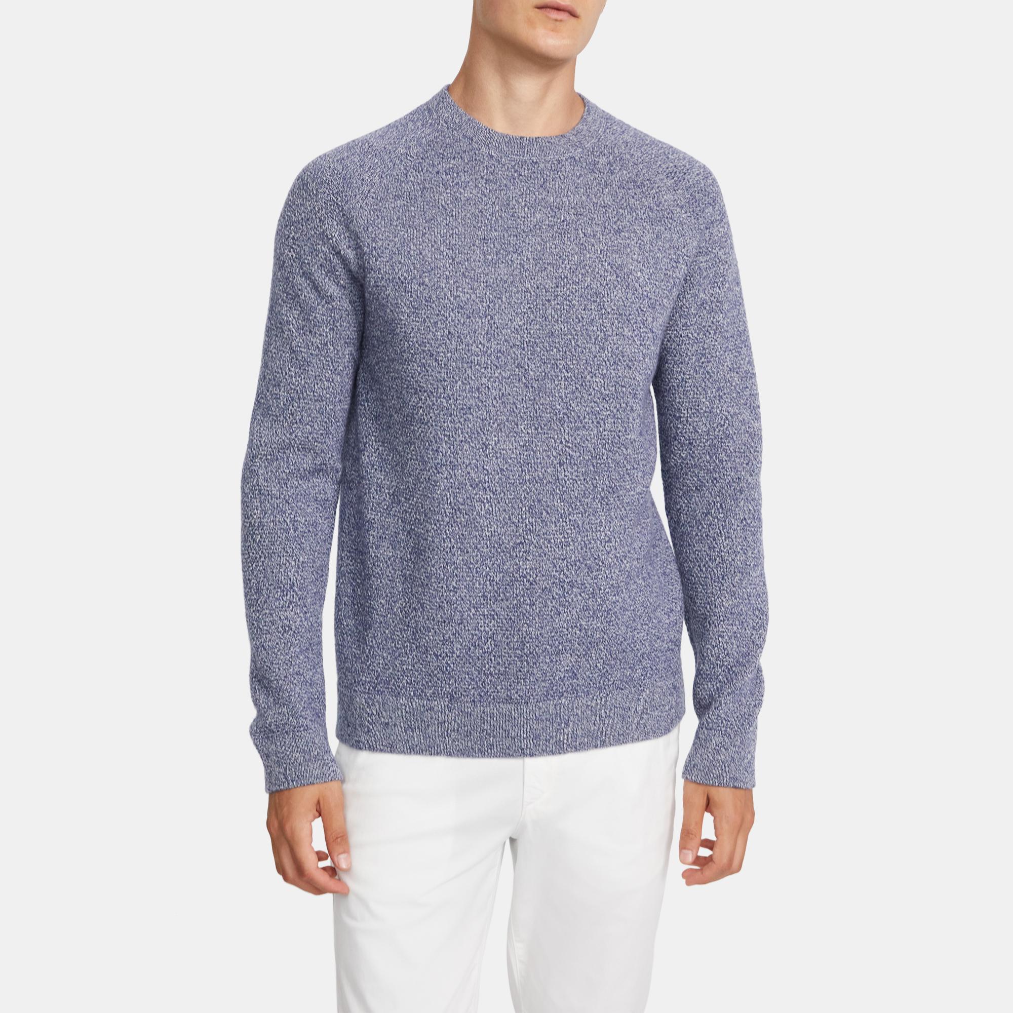 Theory Outlet Official Site | Long-Sleeve Crewneck in Cashmere