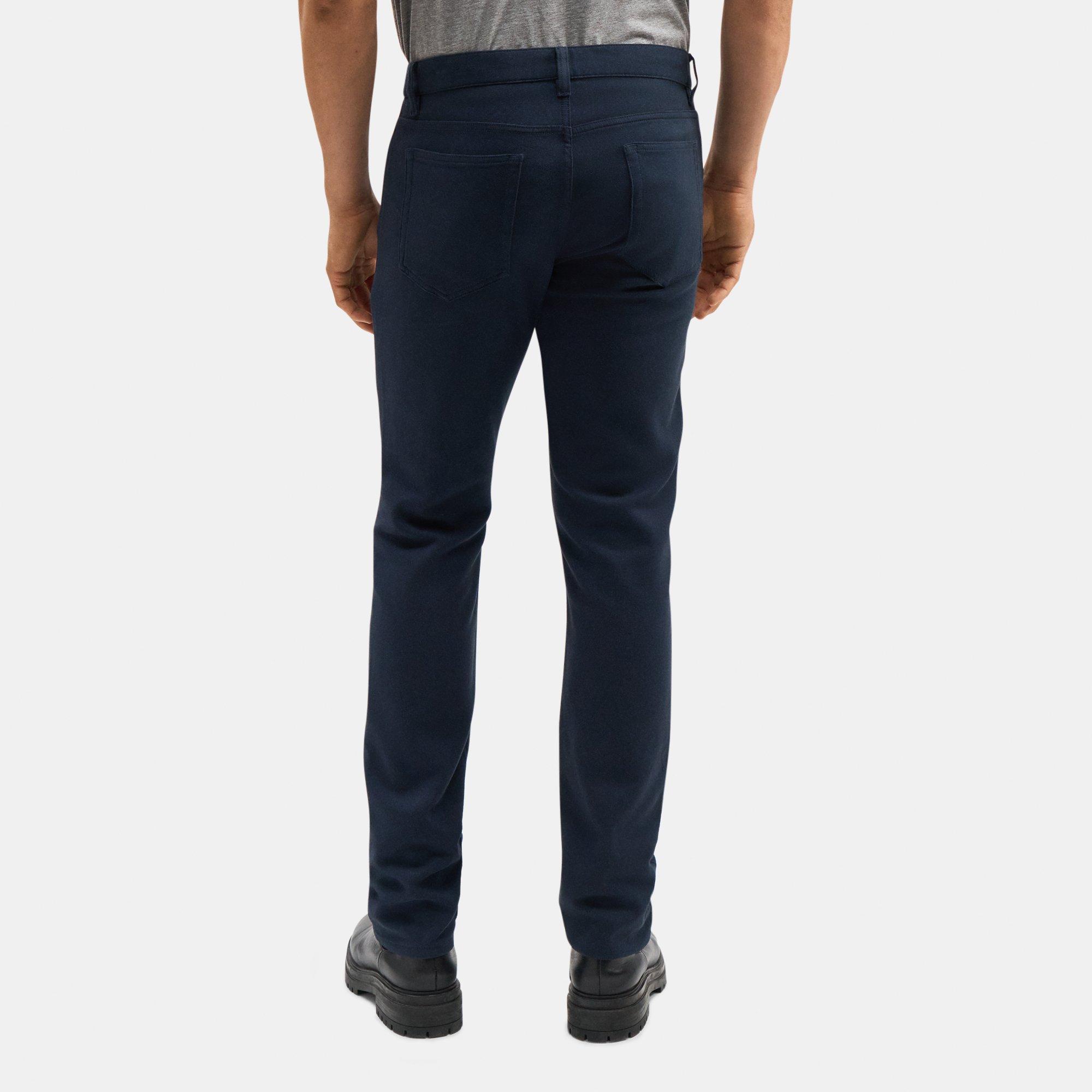 Straight-Fit Washable Wool Hidden Extension Dress Pants – Online Warehouse  Sale