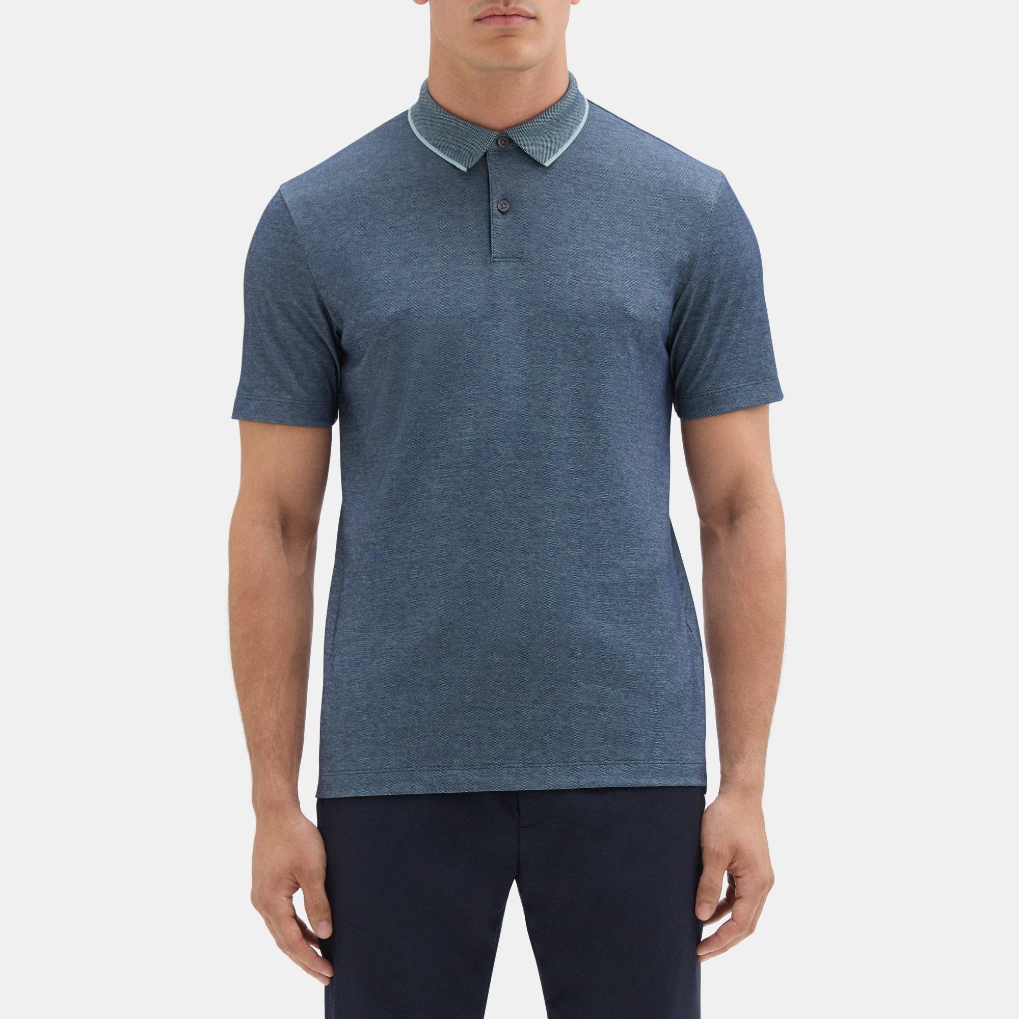 Piqué Cotton Standard Polo | Theory Outlet