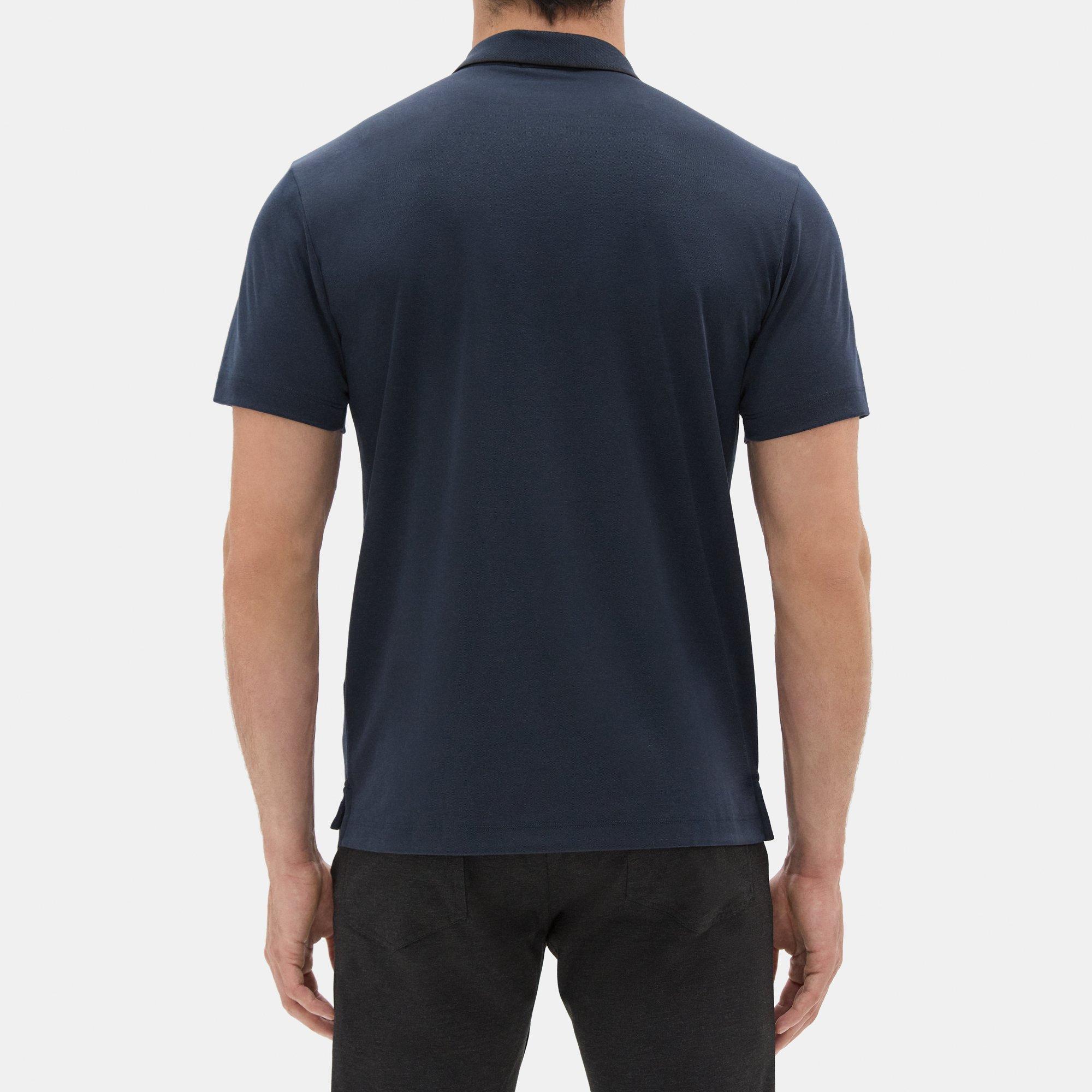 Piqué Cotton Standard Polo | Theory Outlet