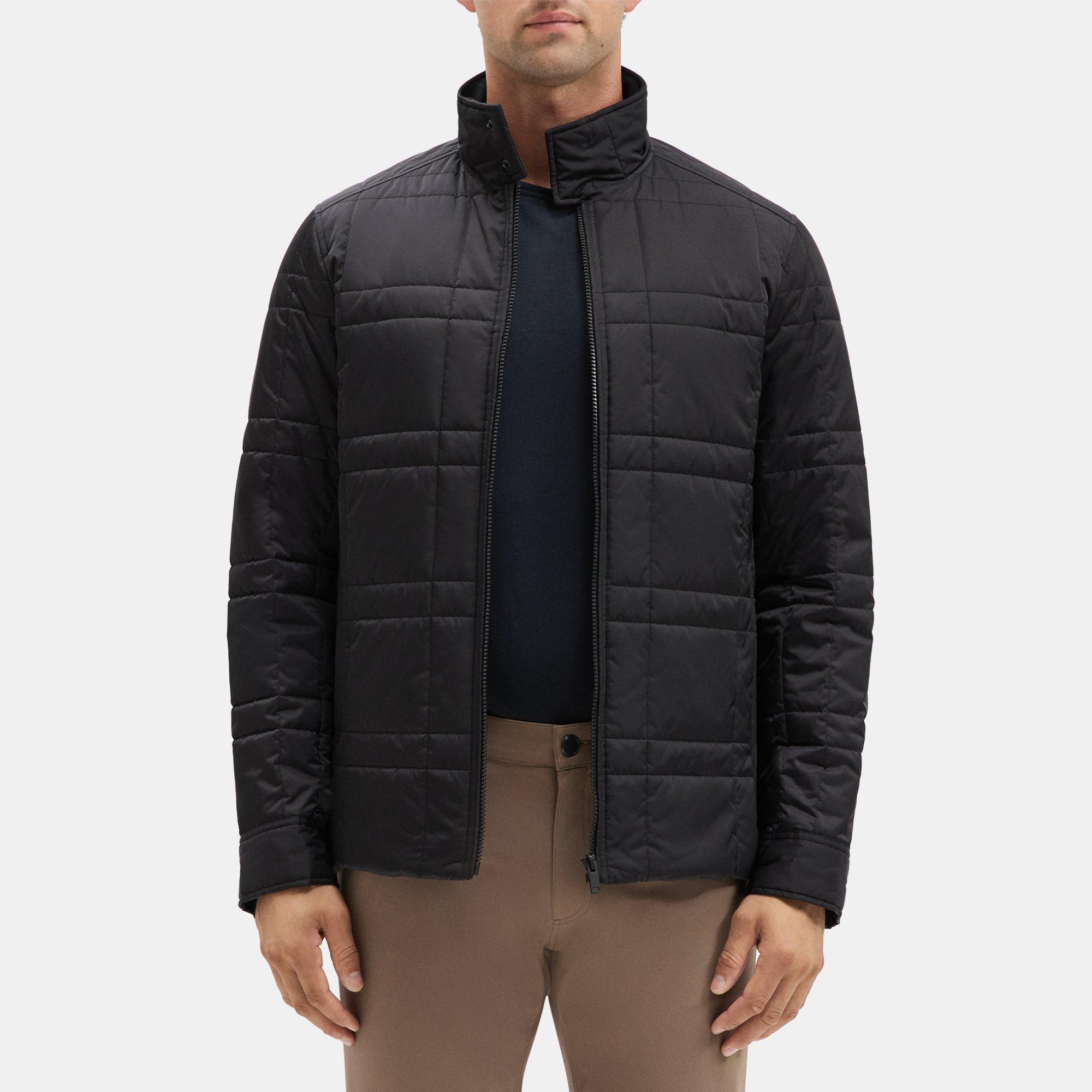 Technical Taffeta Berli Jacket | Theory Outlet