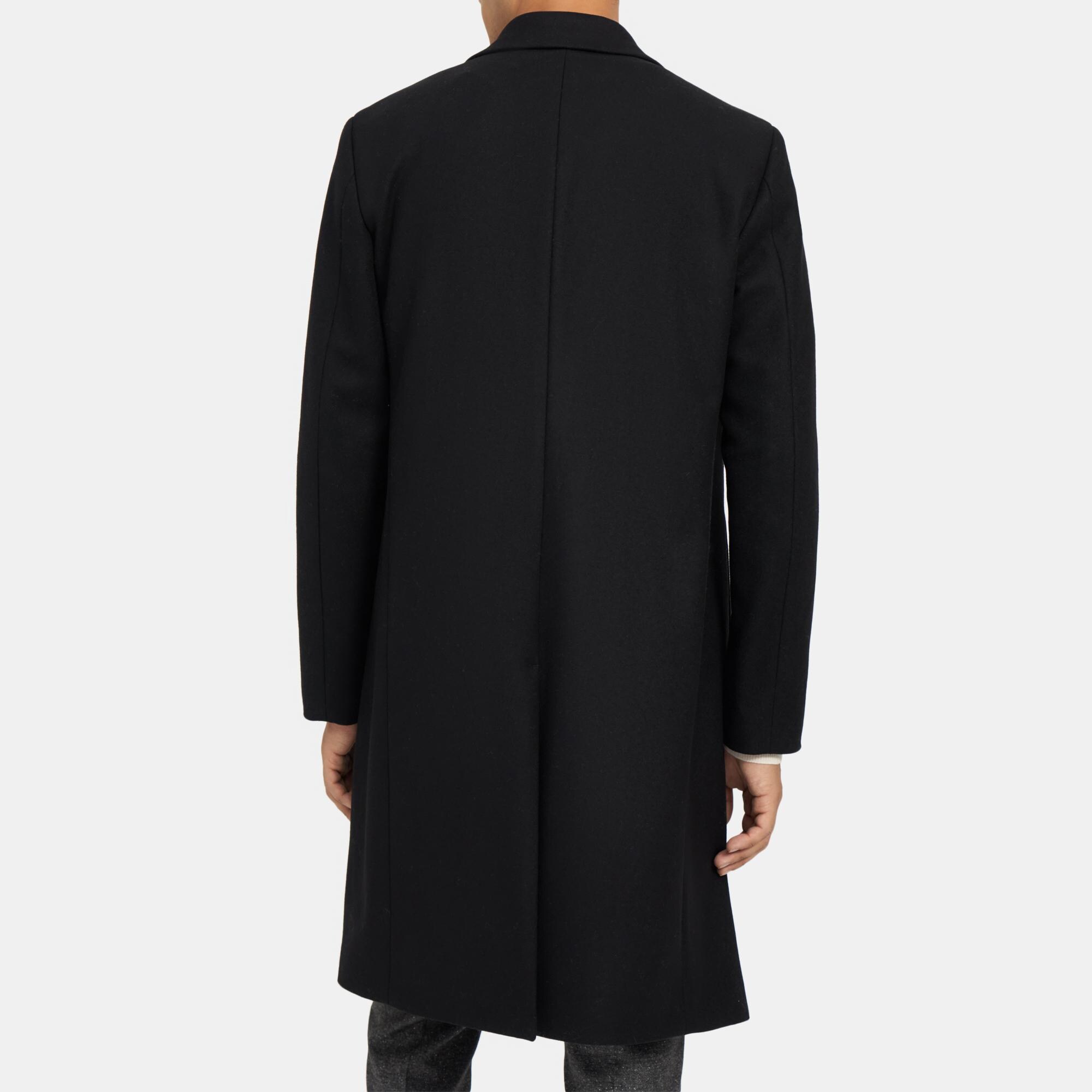 Theory Outlet Official Site | Monroe Coat in Wool Melton