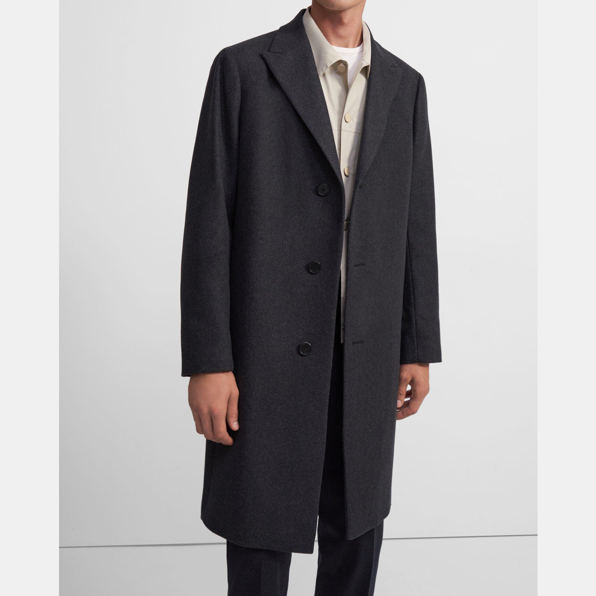 Theory Outlet Official Site | Monroe Coat in Wool Melton