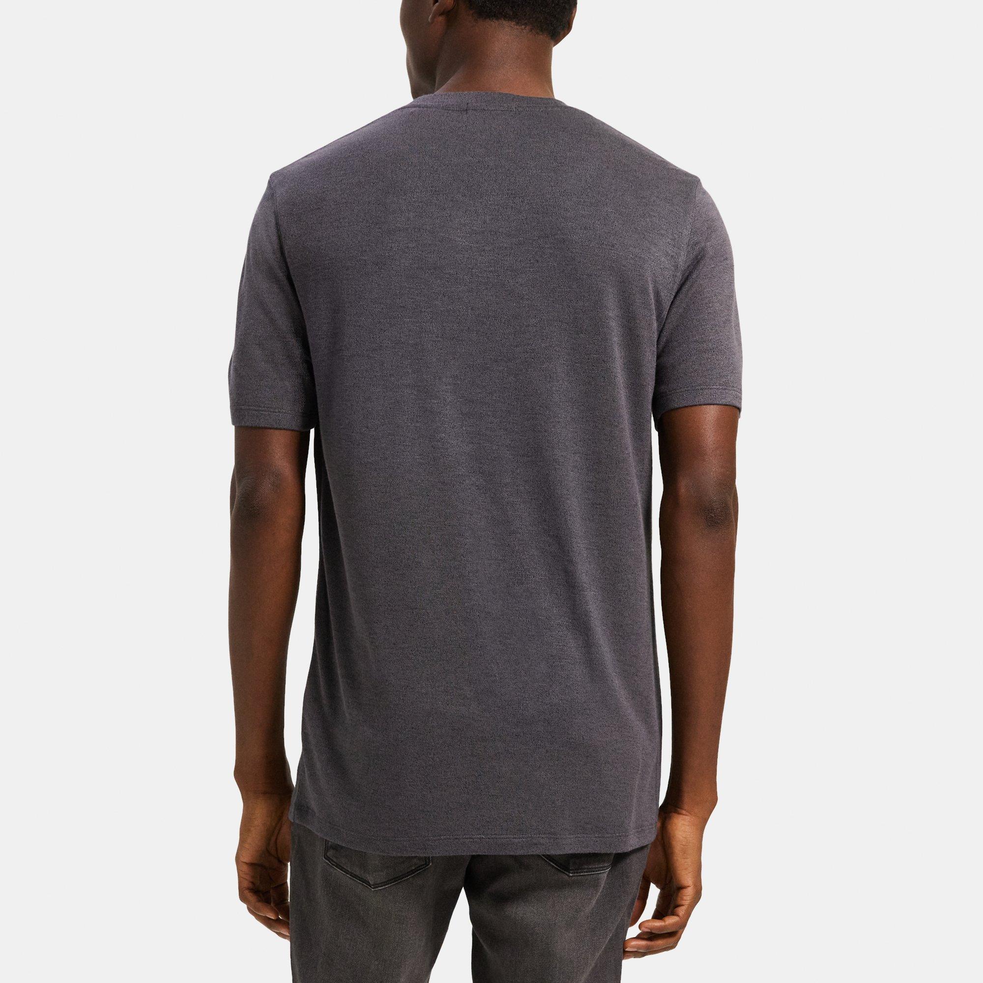 Theory Outlet Official Site | Short-Sleeve Crewneck Tee in Modal Jersey