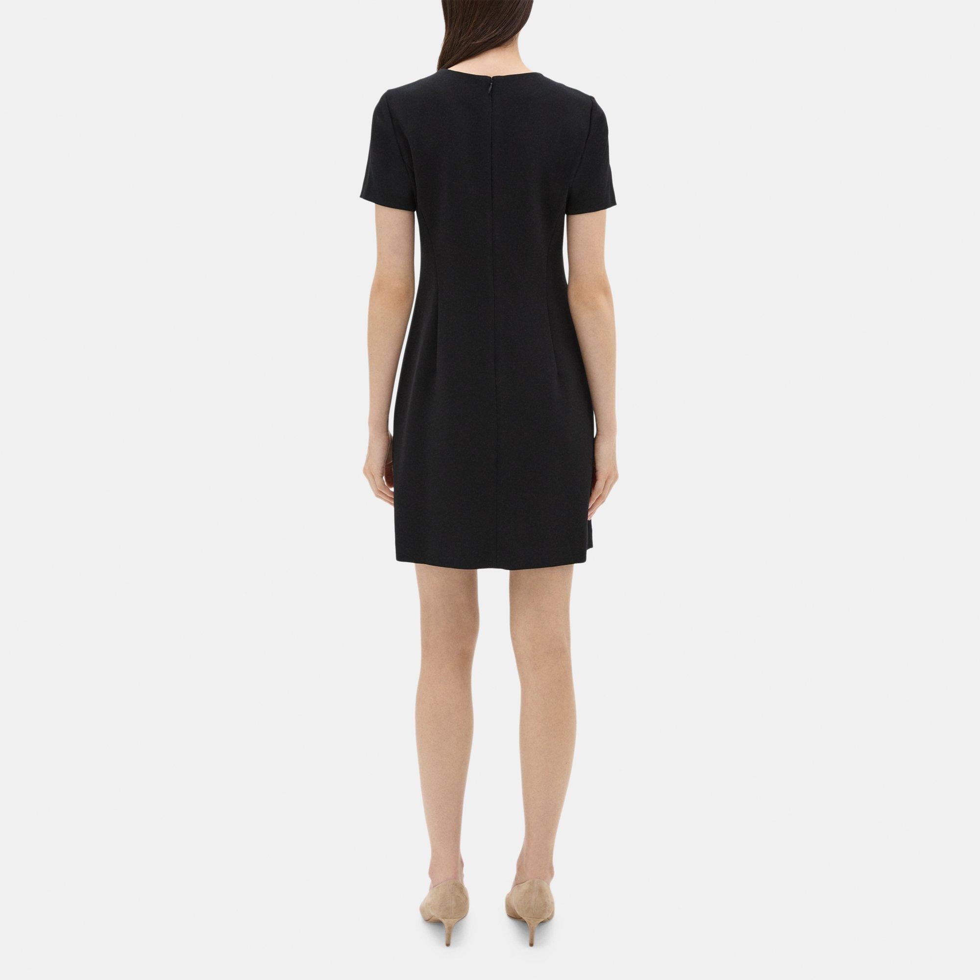 Sheath Dress in Crepe