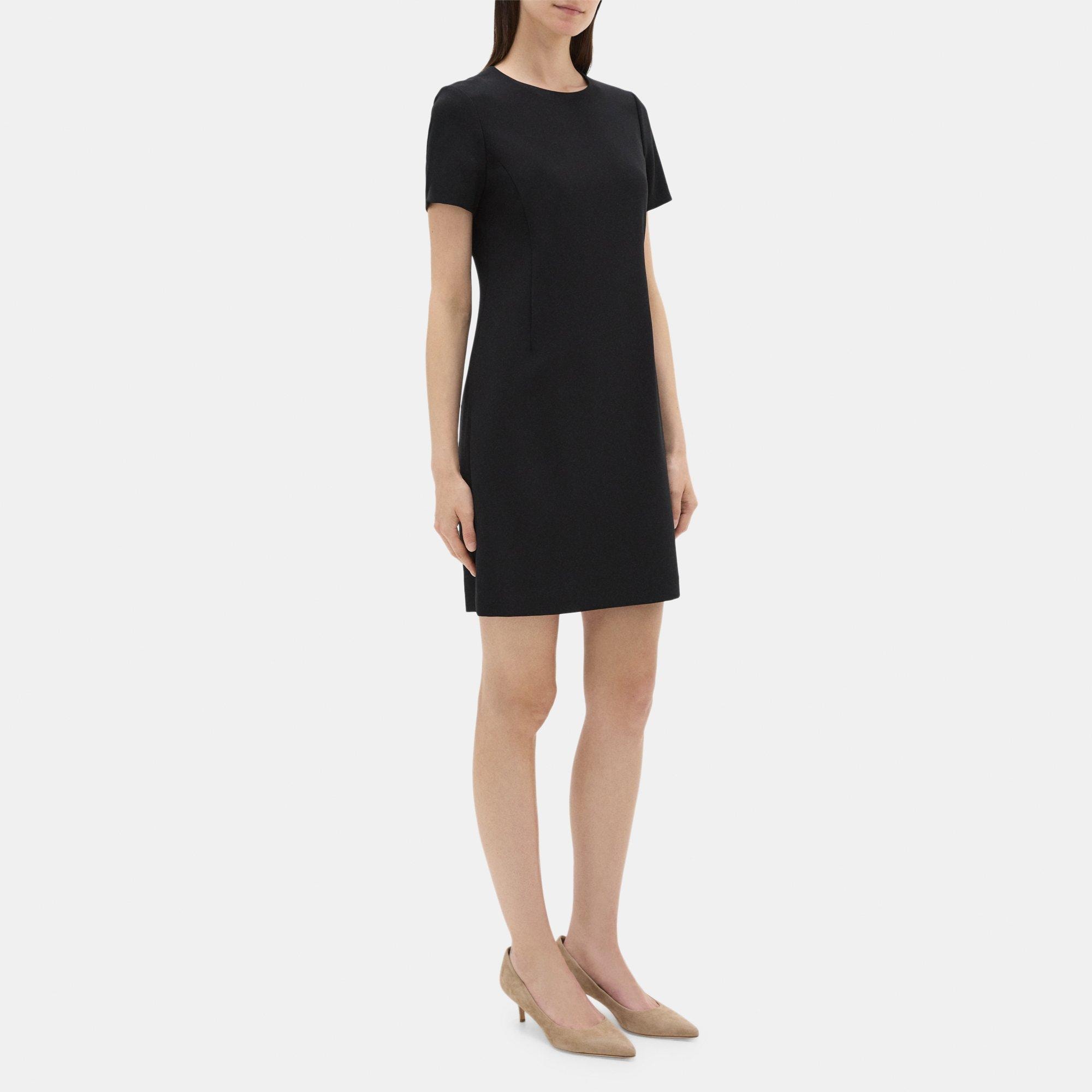 띠어리 Theory Sheath Dress in Crepe