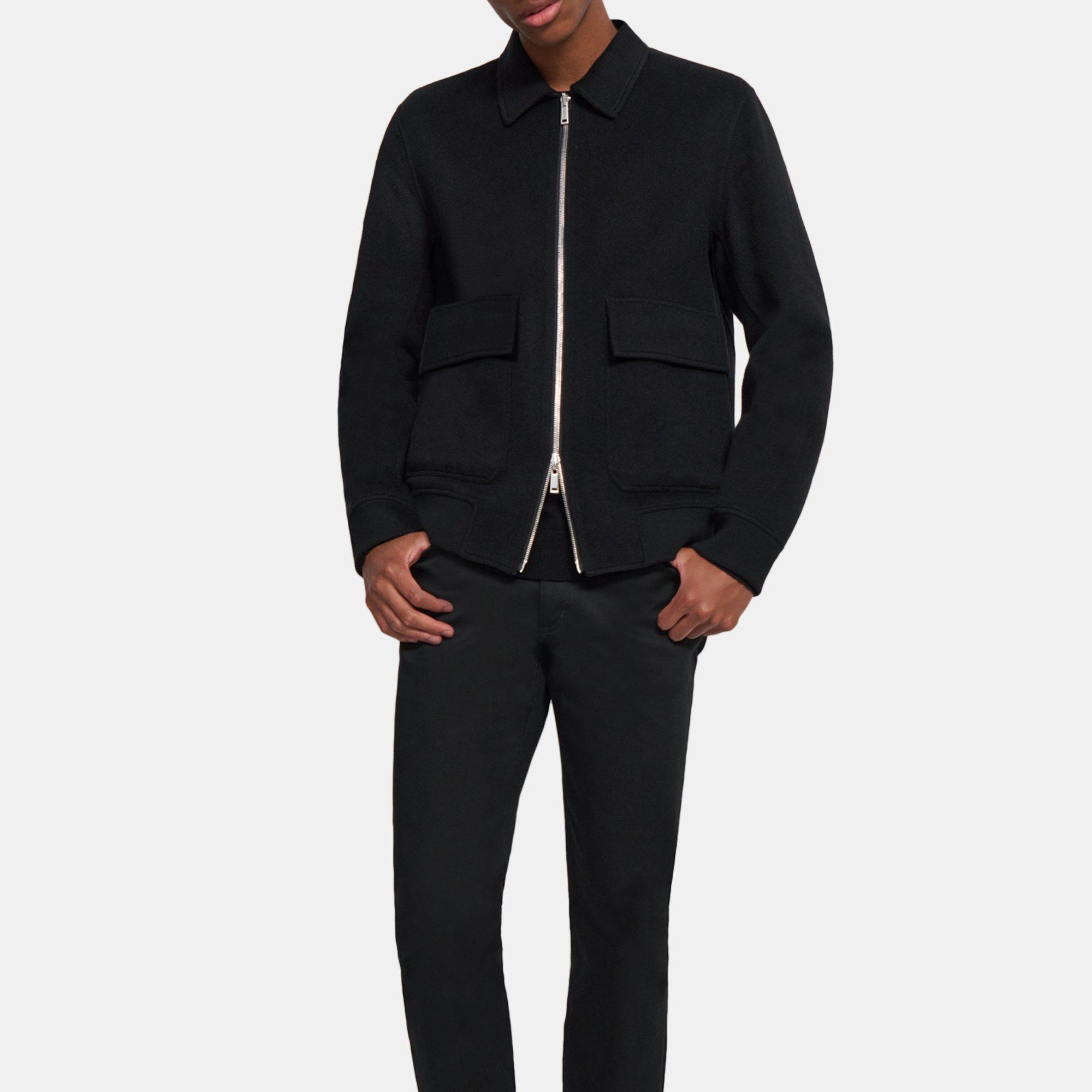 Double Face Cashmere Bomber Jacket - Ready to Wear