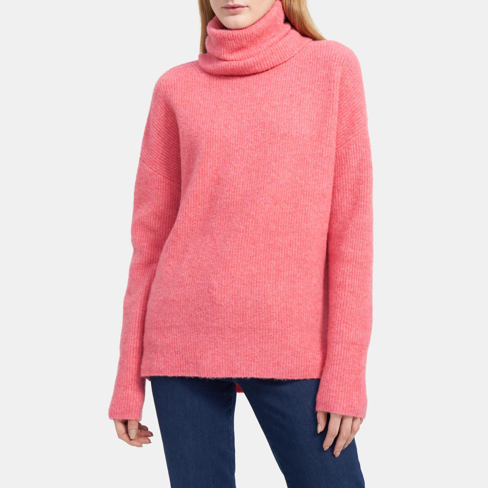 Wool Turtleneck Sweater | Theory Outlet