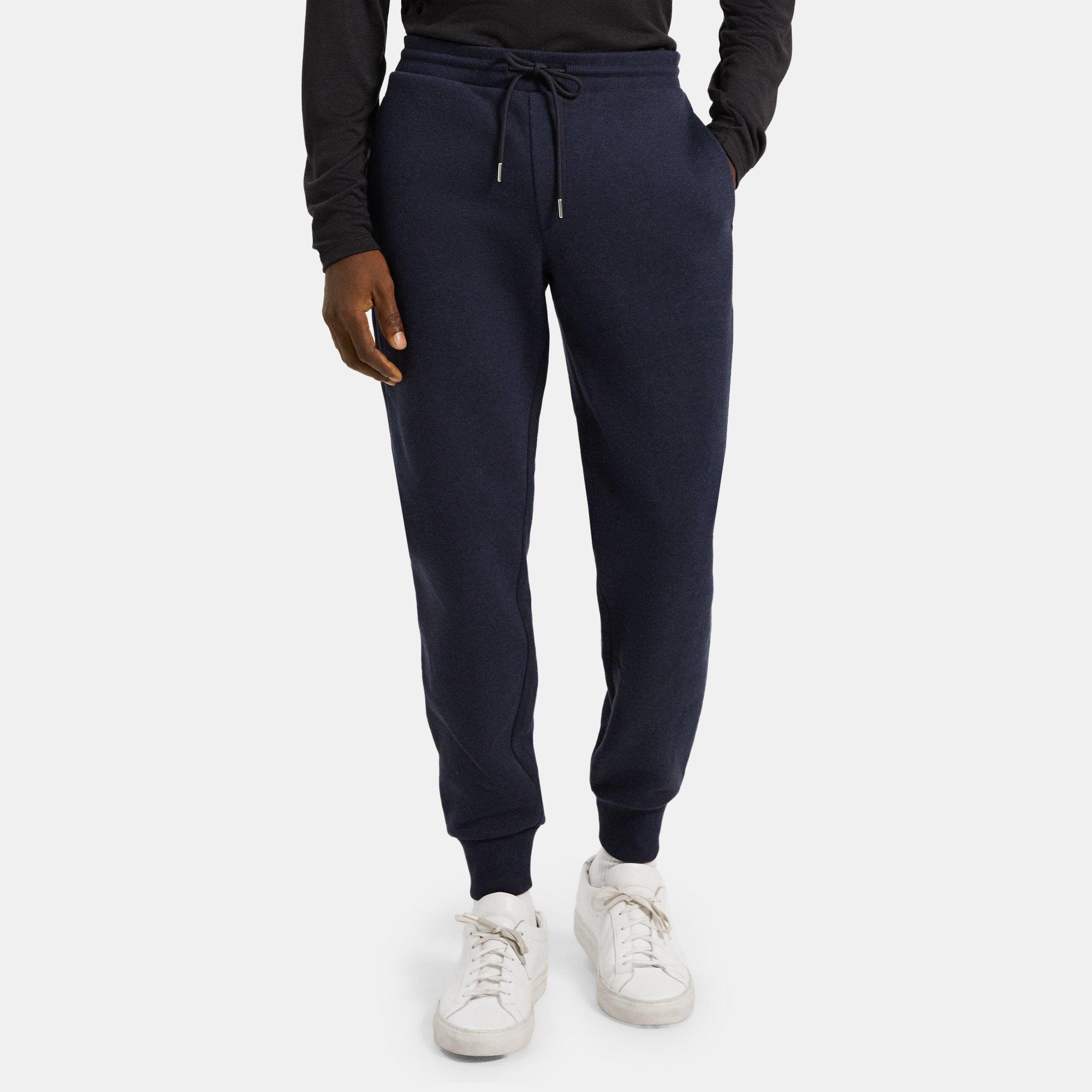 Theory Outlet Official Site | Essential Sweatpant in Cotton Fleece