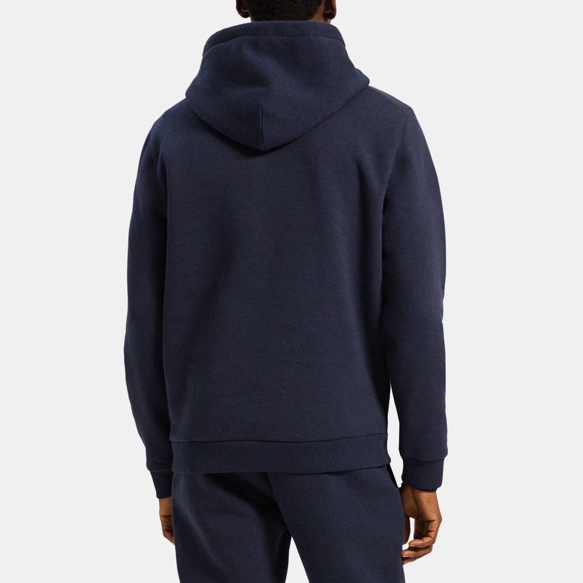 Theory Outlet Official Site | Essential Hoodie in Cotton Fleece