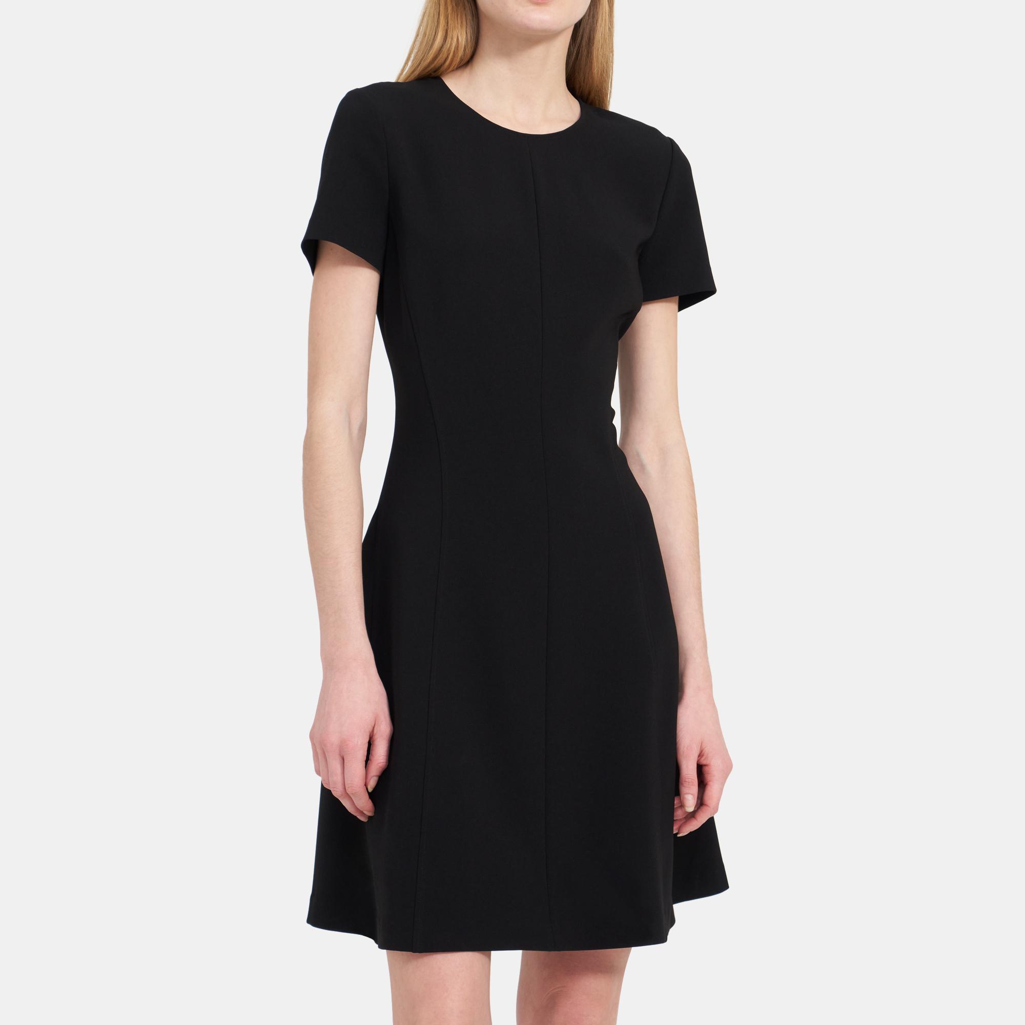 Theory modern shop seamed dress