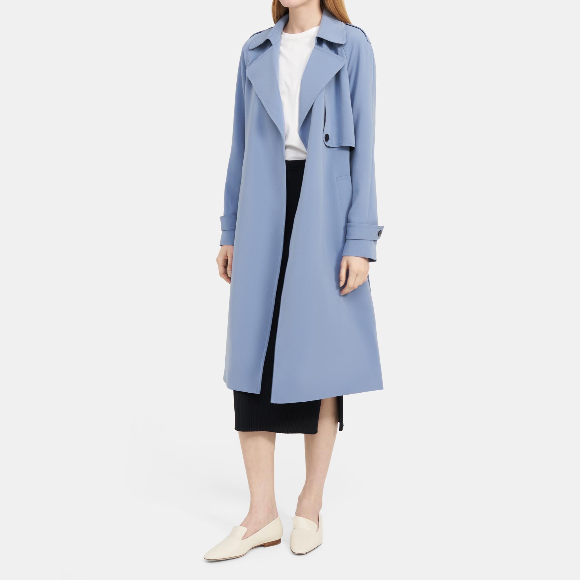 Theory trench clearance coat